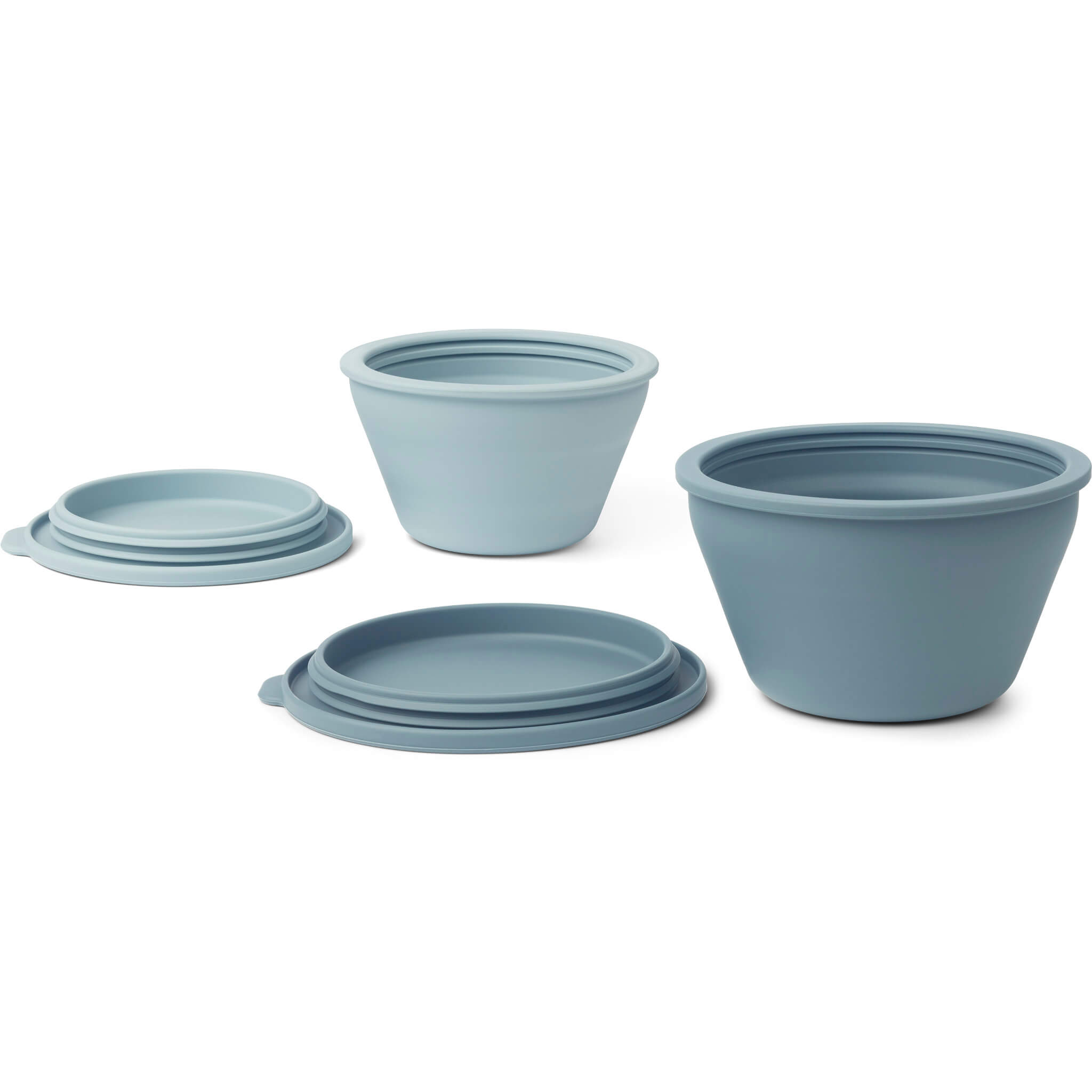 Dale Foldable Bowl Set - Sea Blue/ Whale Blue