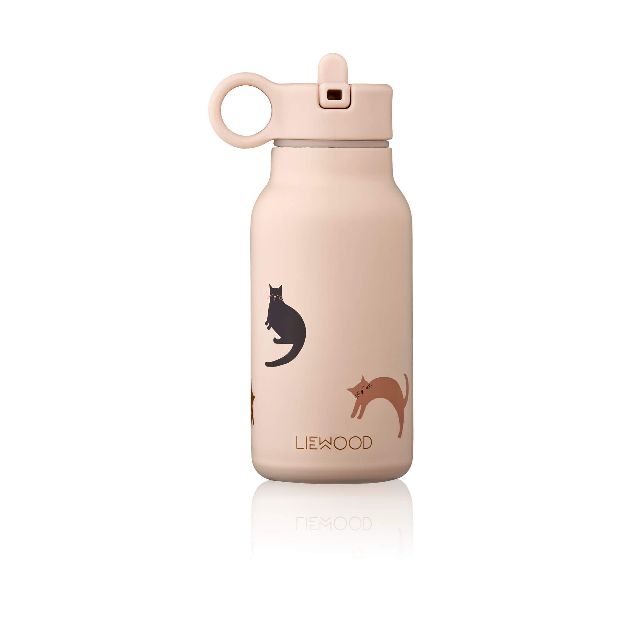 Liewood Falk Water Bottle-Miauw/ Apple Blossom (