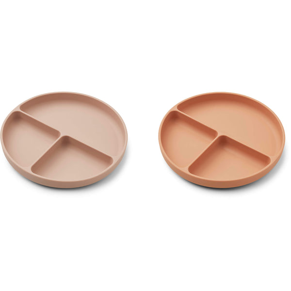 Harvey Divider Plate - Rose (2 Pack)