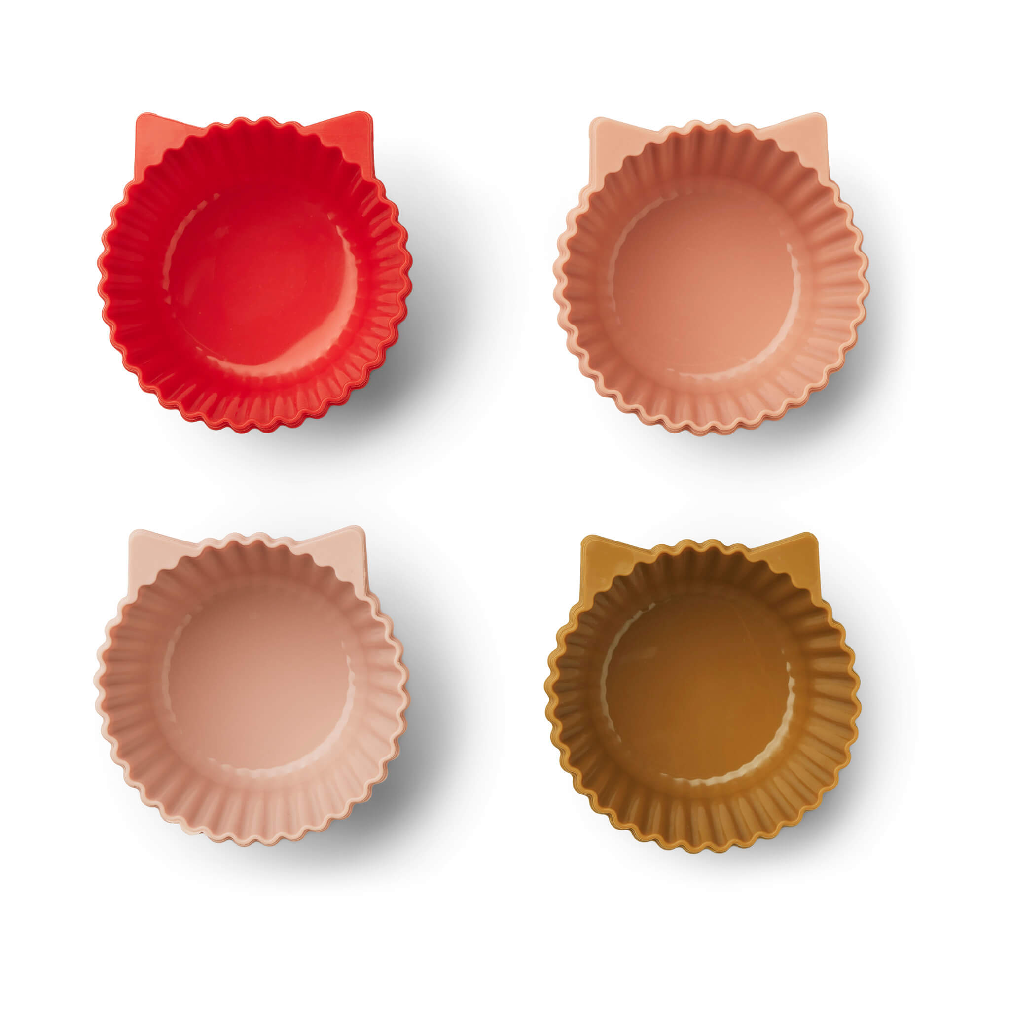 Jerry Cupcake Moulds - Rose Mix (12 pack)