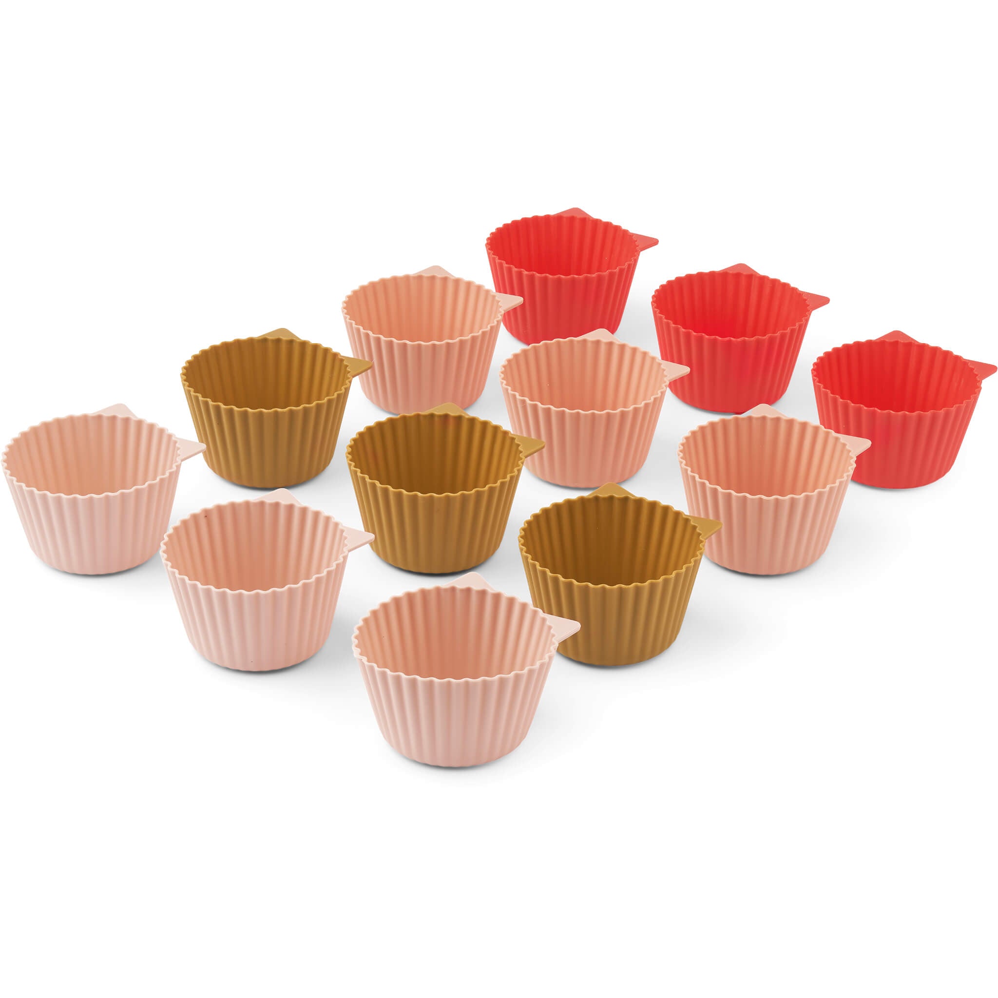 Jerry Cupcake Moulds - Rose Mix (12 pack)