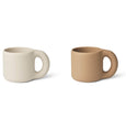 Liewood Kylie Cup in Sandy/Oat (2 Pack) 