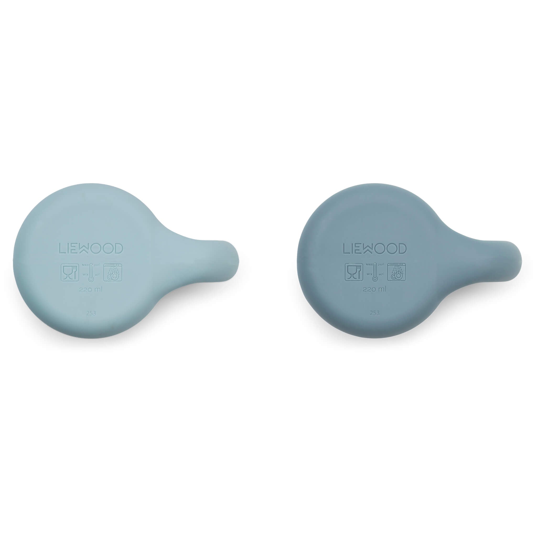 Liewood Kylie Cup in Sea Blue/Whale Blue (2 Pack