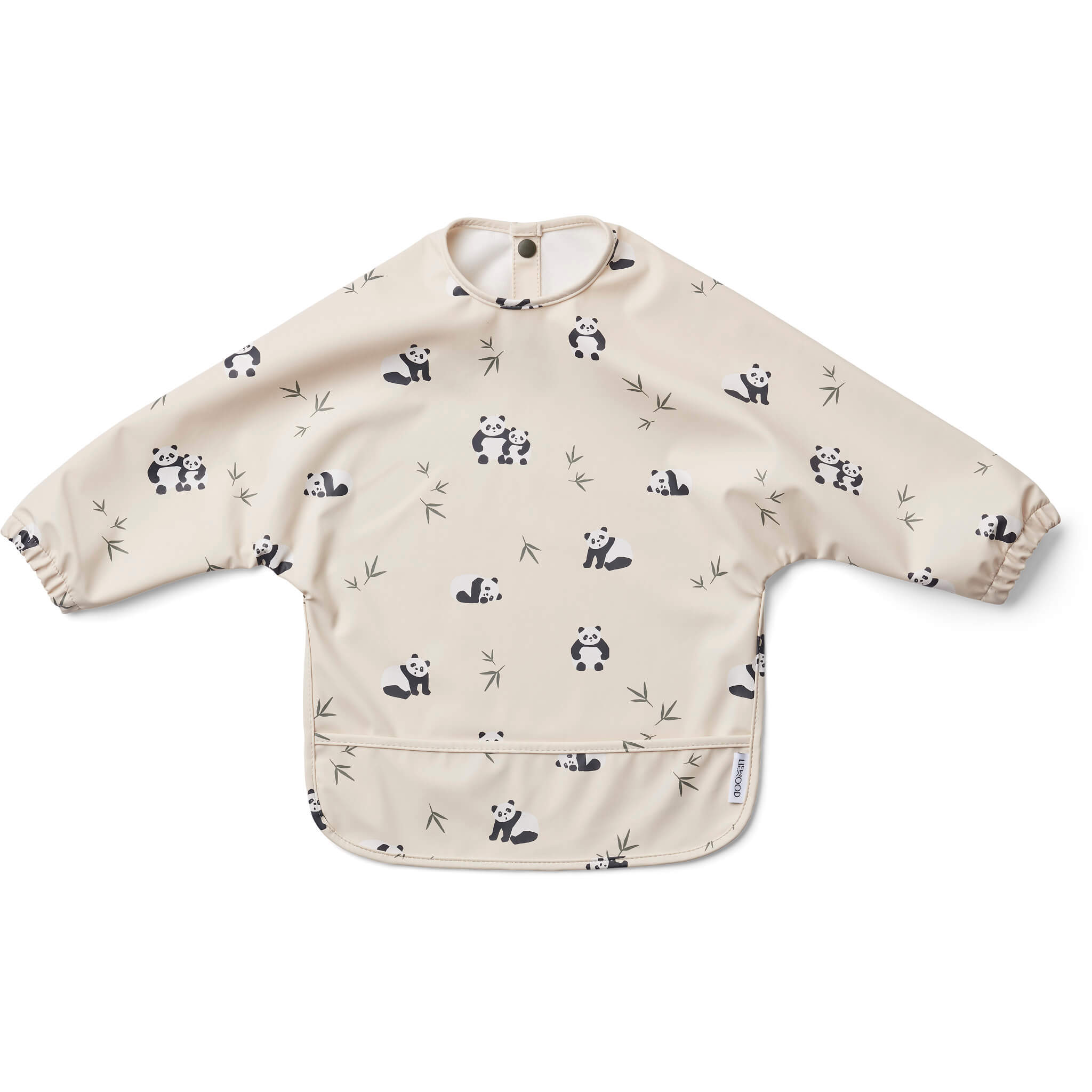 Liewood Merle Cape Bib- Panda Play Sea Shell