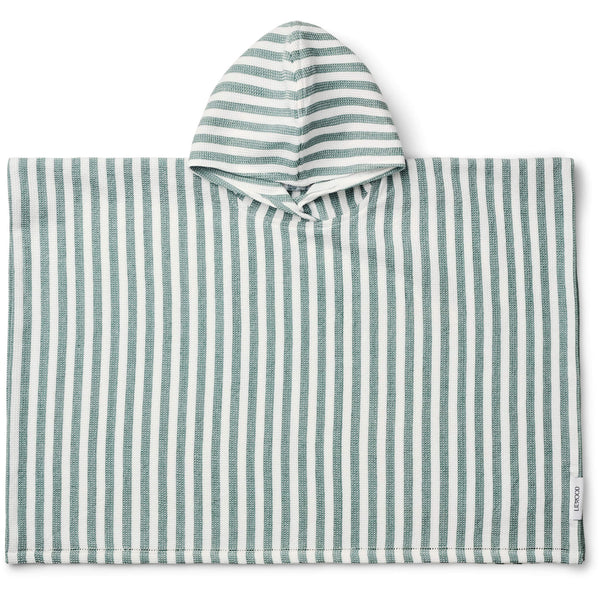 Liewood Paco Poncho - Peppermint Stripe