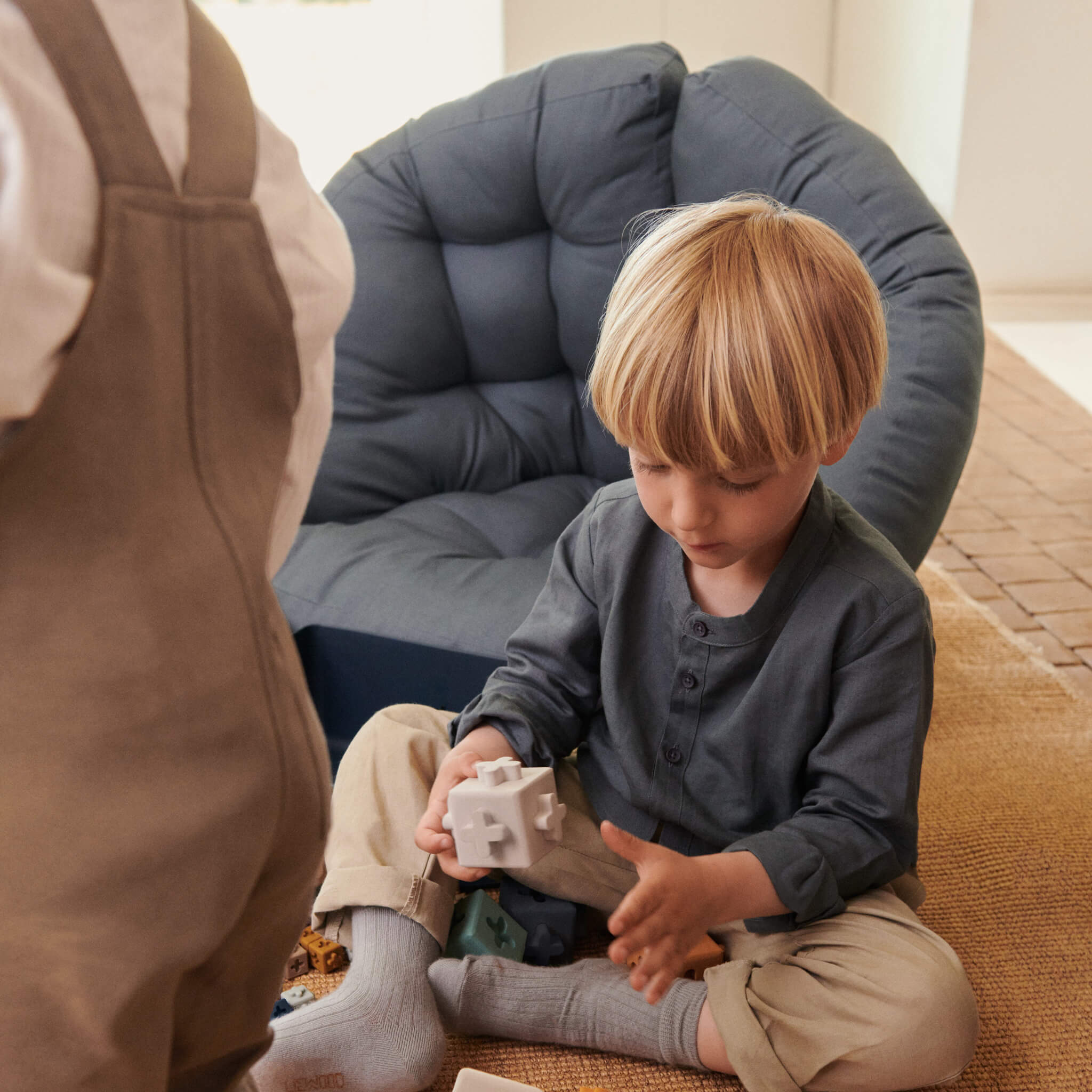 Liewood Rudi Chair - Blue Whale
