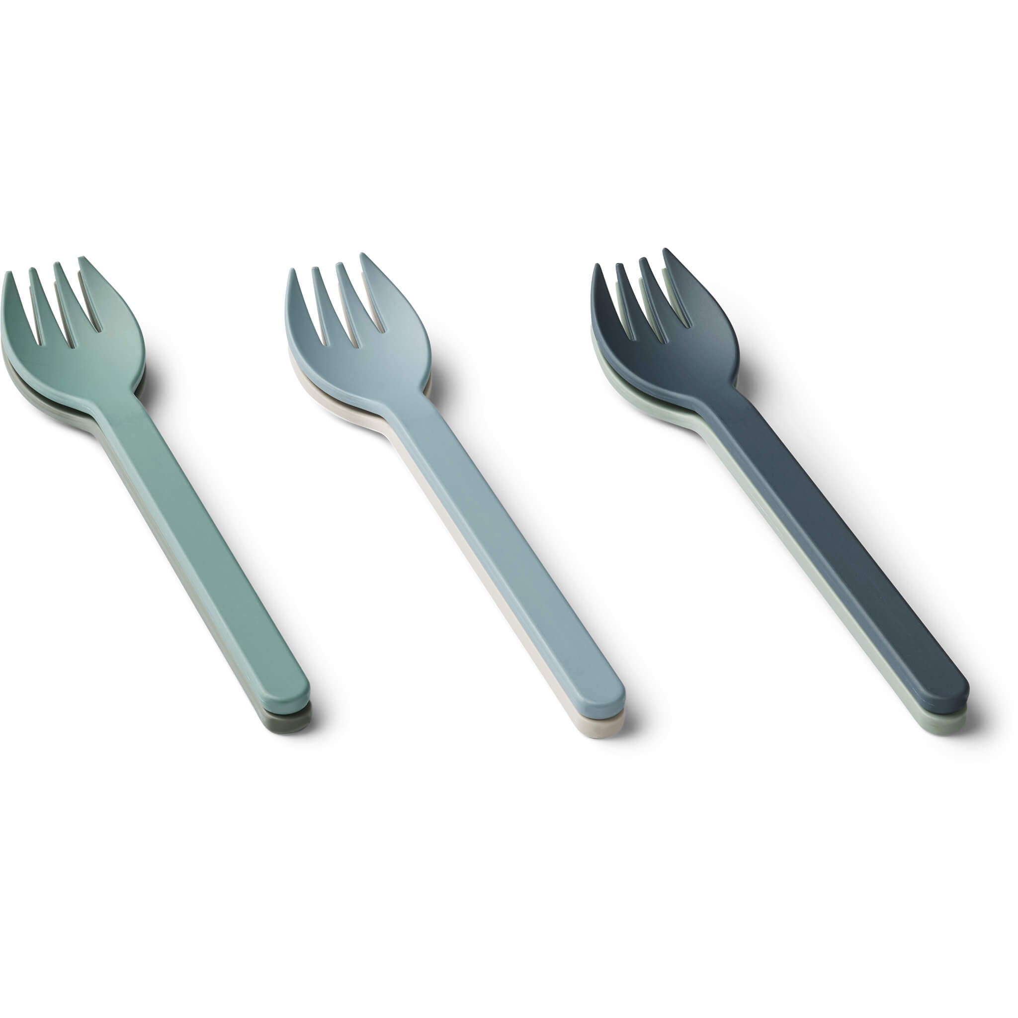 Selena Fork - Sea Blue Mix (Pack of 6)