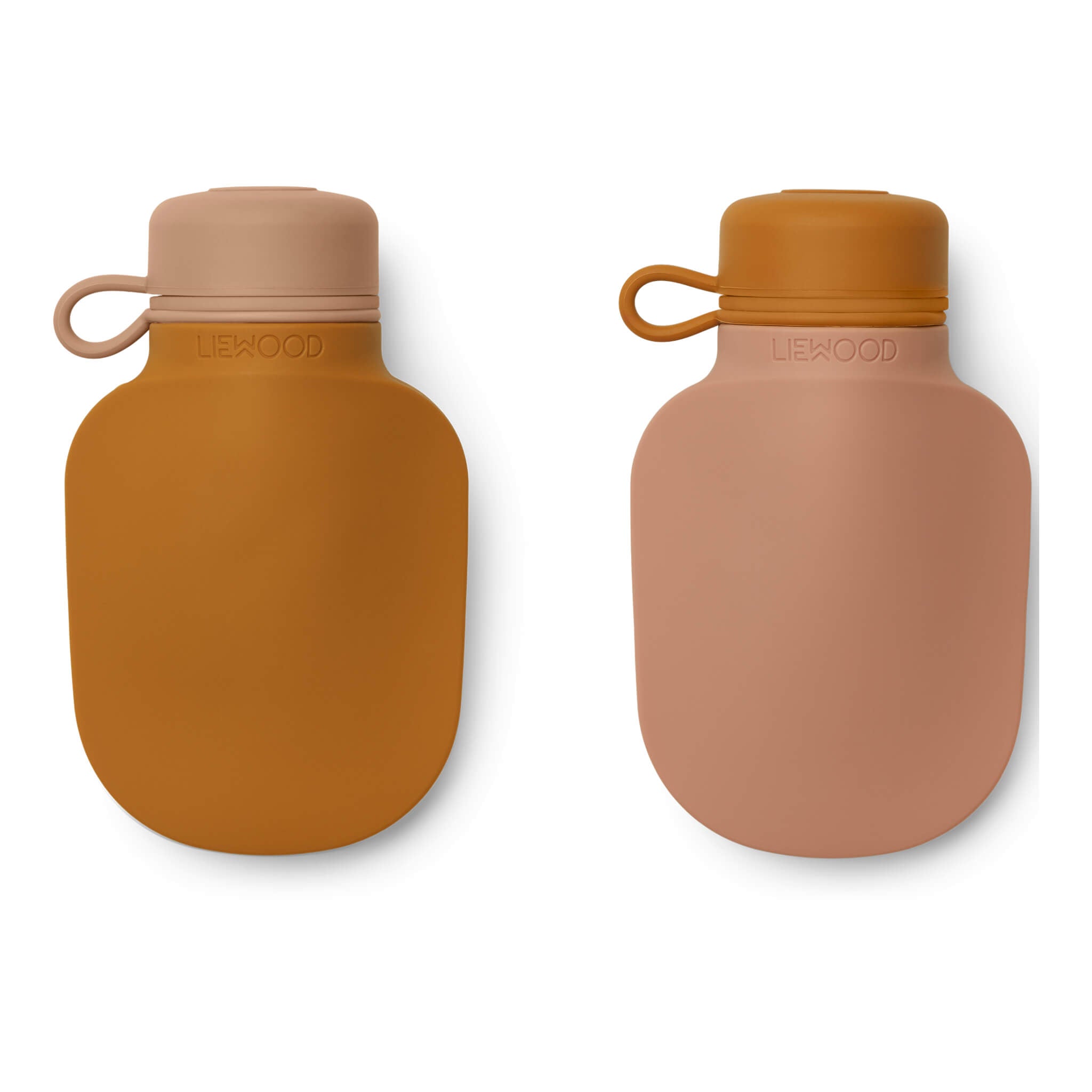Silvia Smoothie Bottle - Mustard/ Dark Rose (2 Pack)