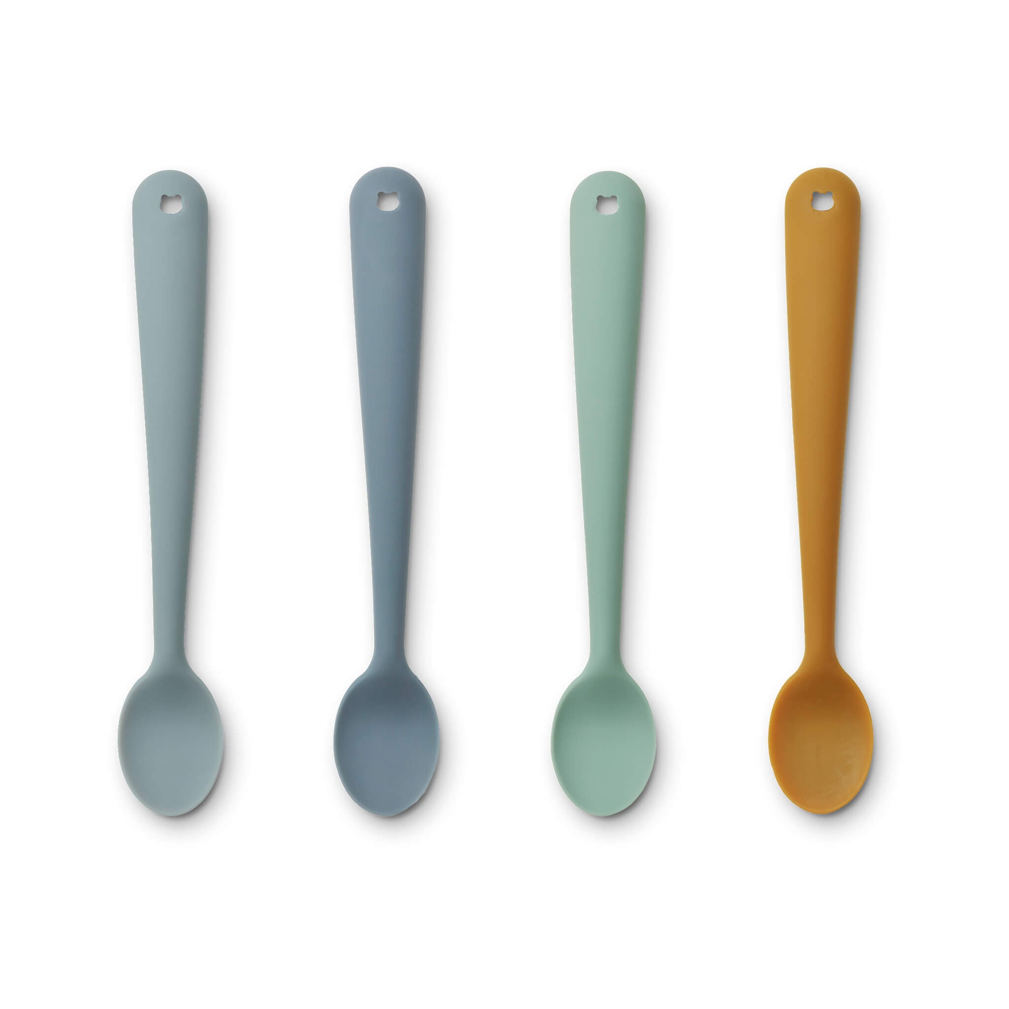 Sivi Feeding Spoons - Blue Multi Mix (Pack of 4)