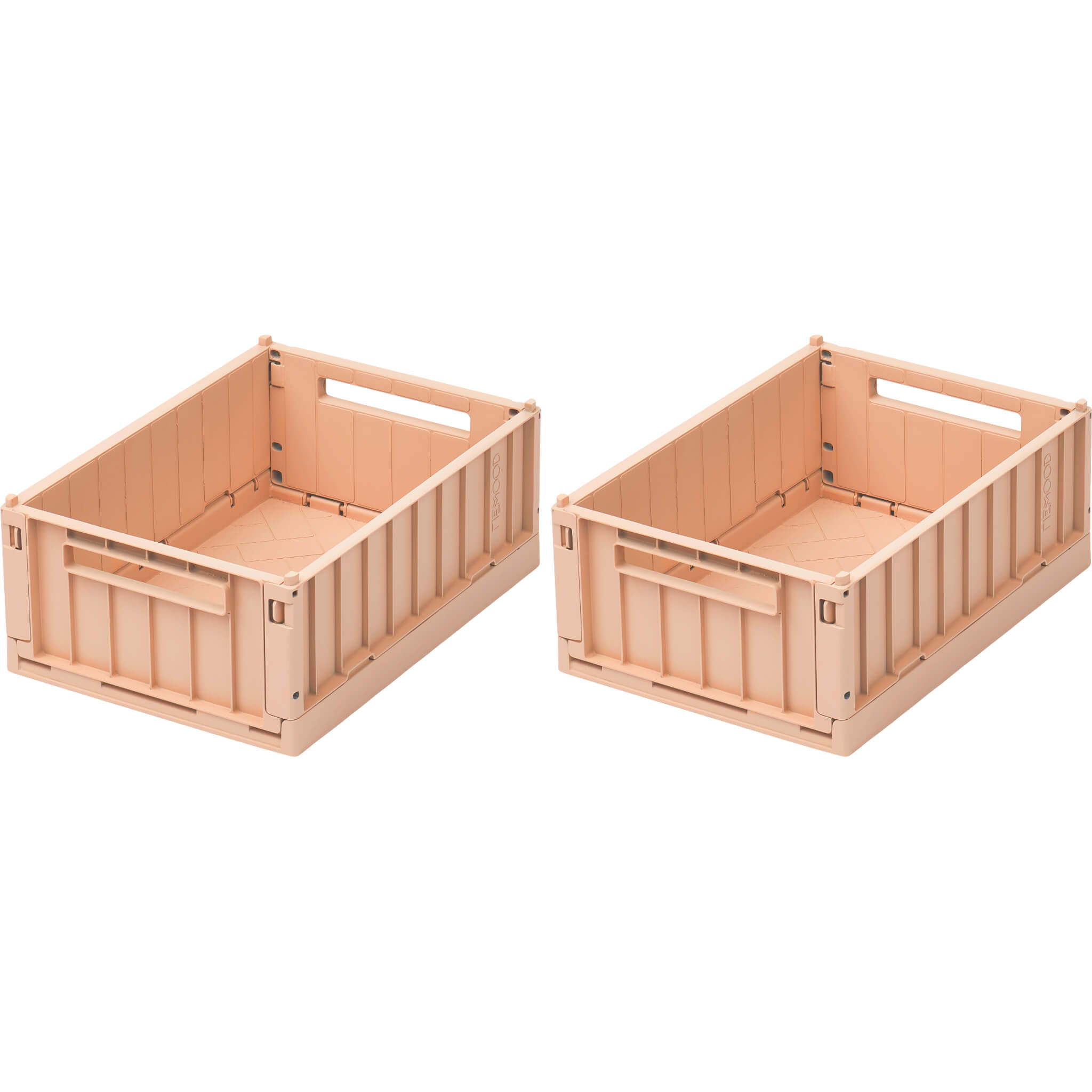 Weston Storage Folding Box - Tuscany Rose - Small (2 pack)