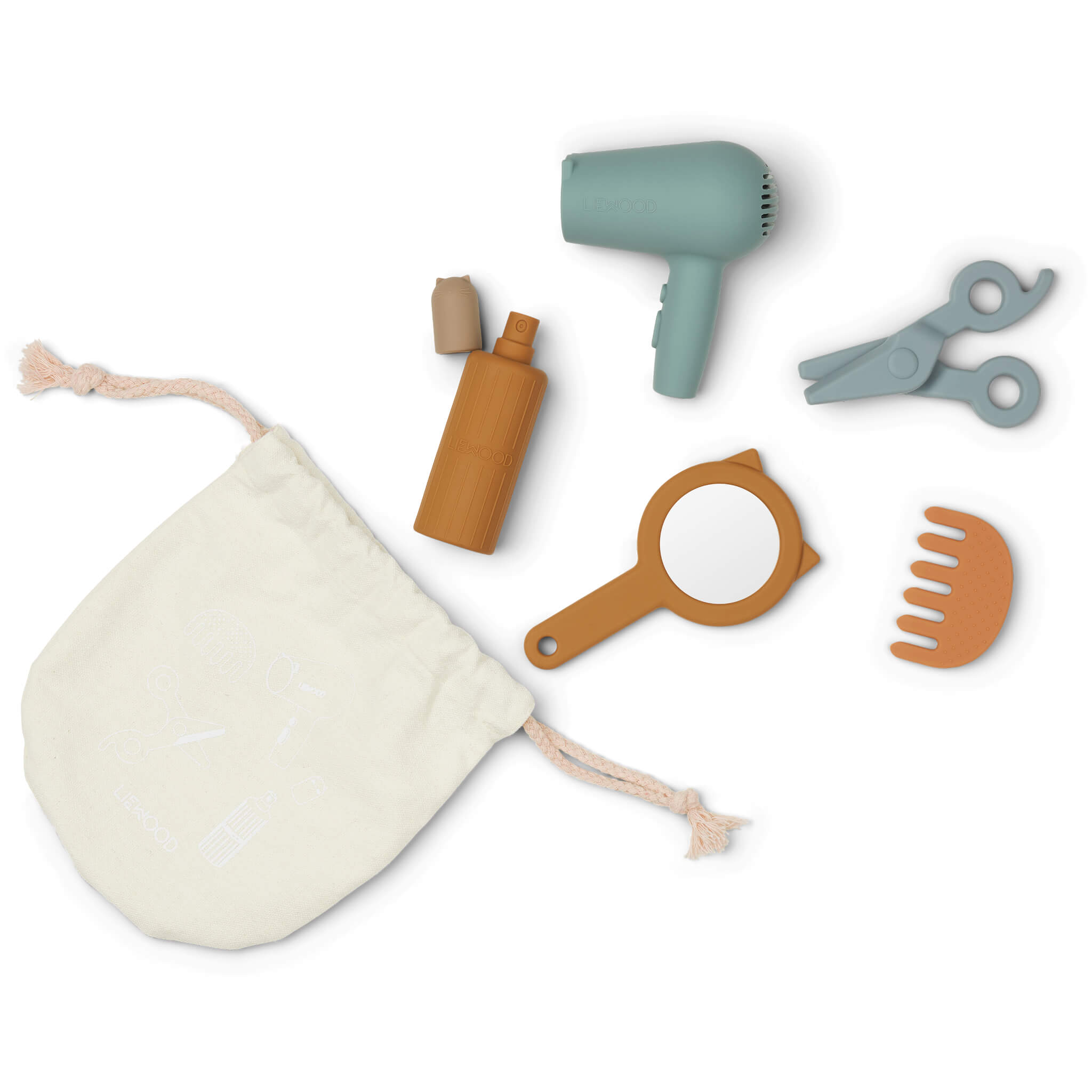 Whitney Hairdressing Set - Blue