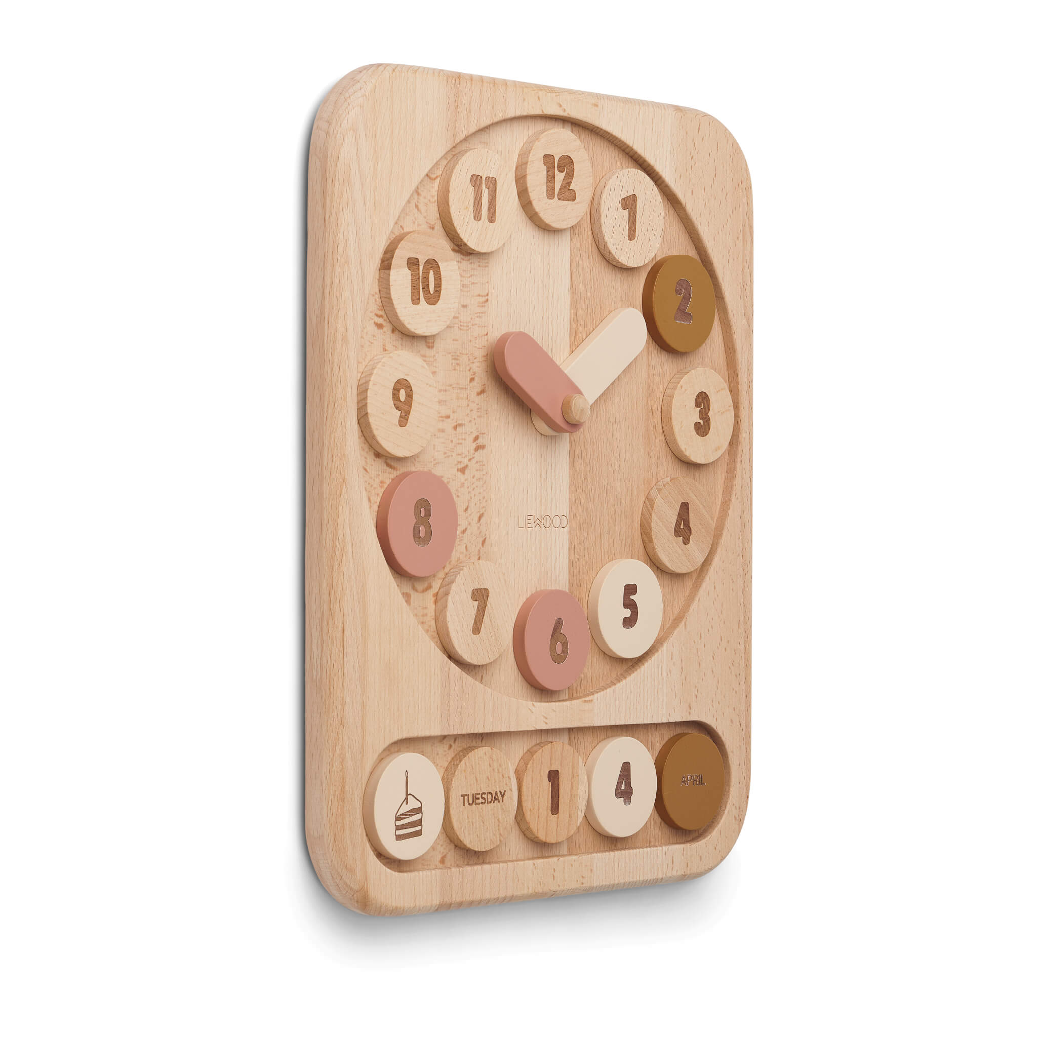 Yelena Toy Clock - Rose