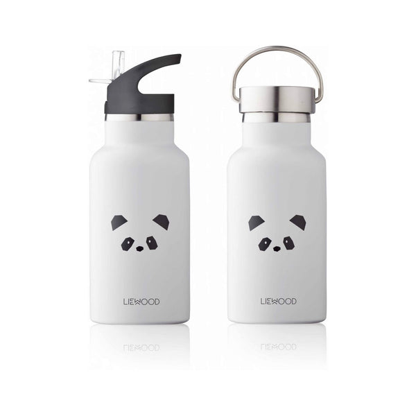 Water Bottle - Panda (Light Grey) - 350ml