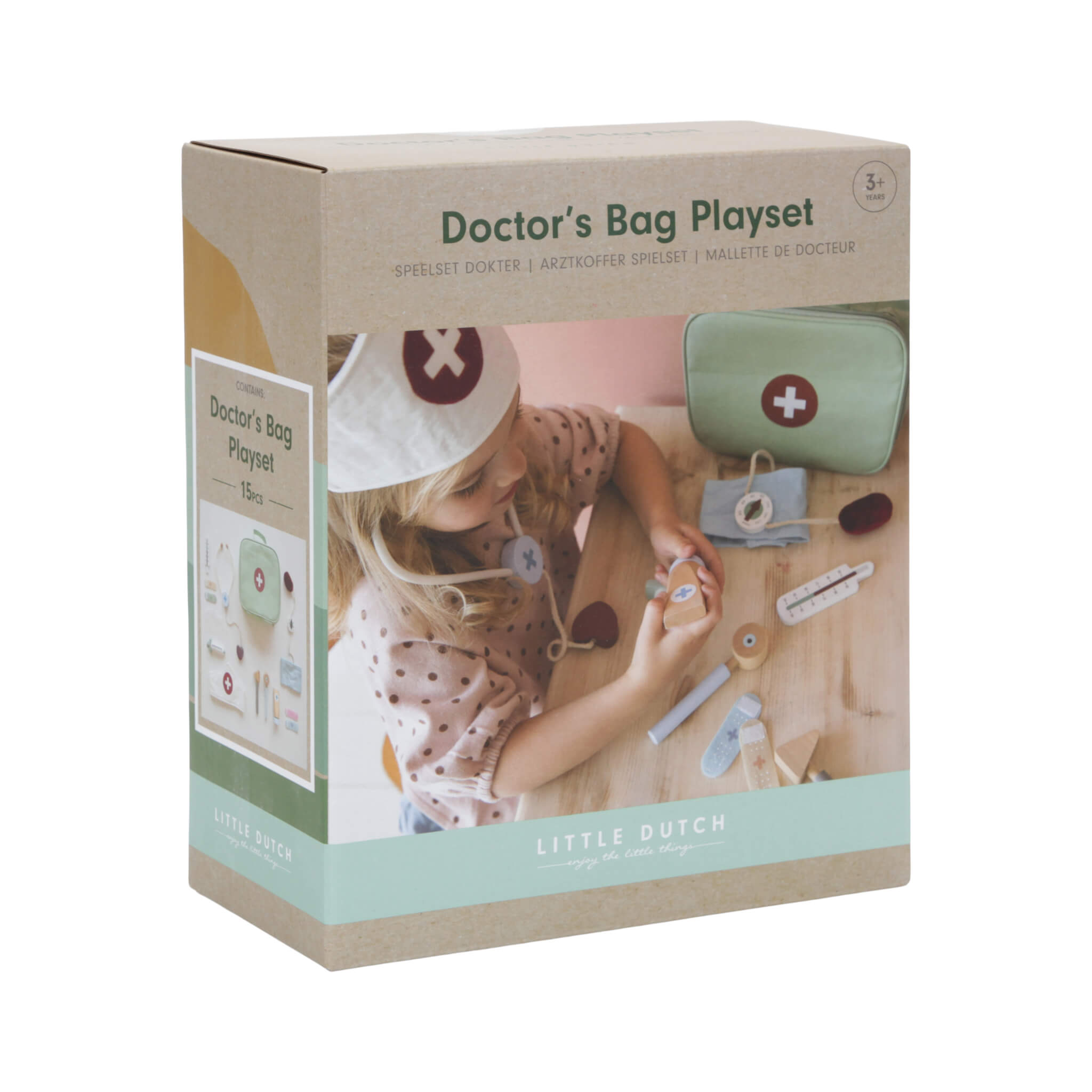 Little Dutch Doctors Bag Playset Packaging