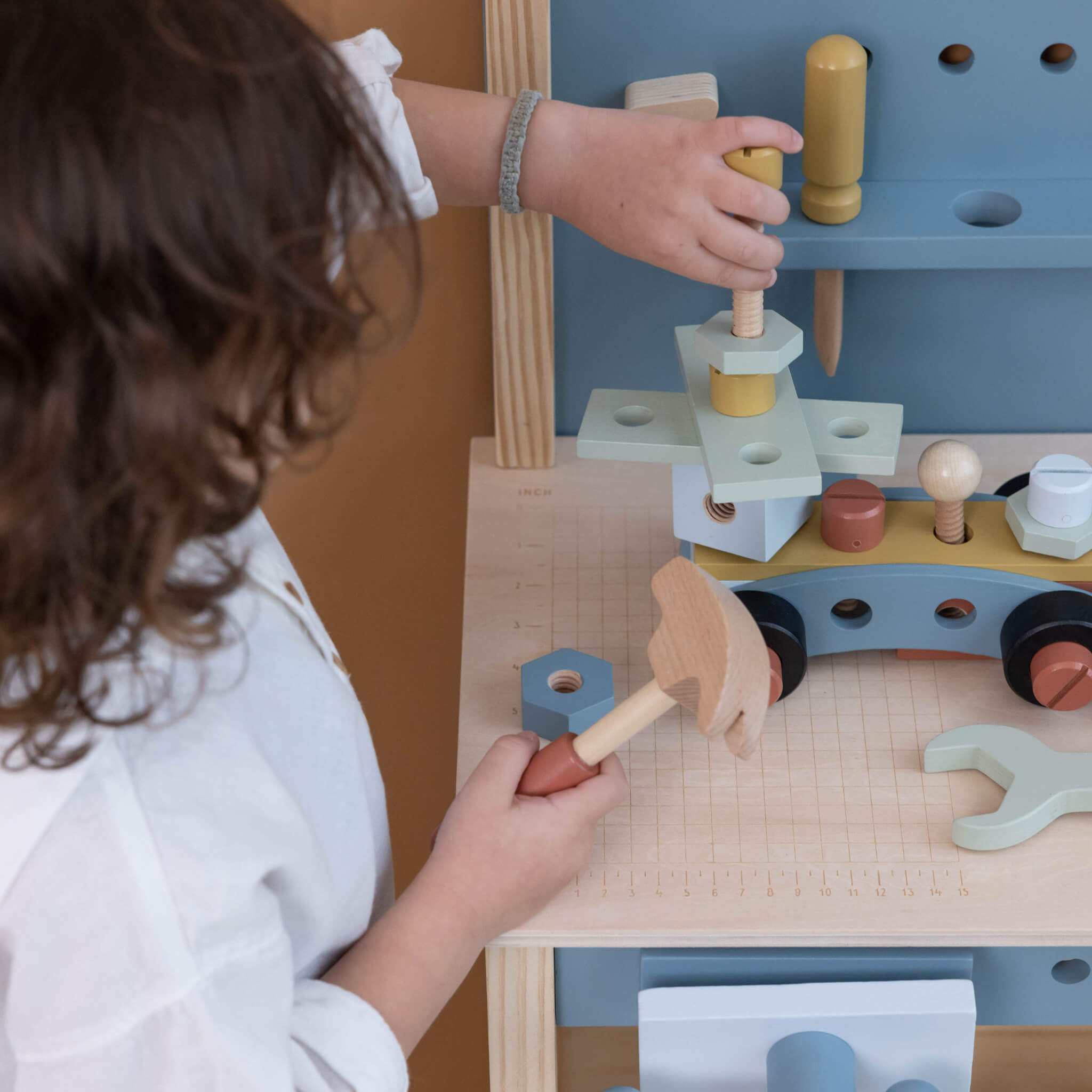 Little Dutch Wooden Children's Workbench