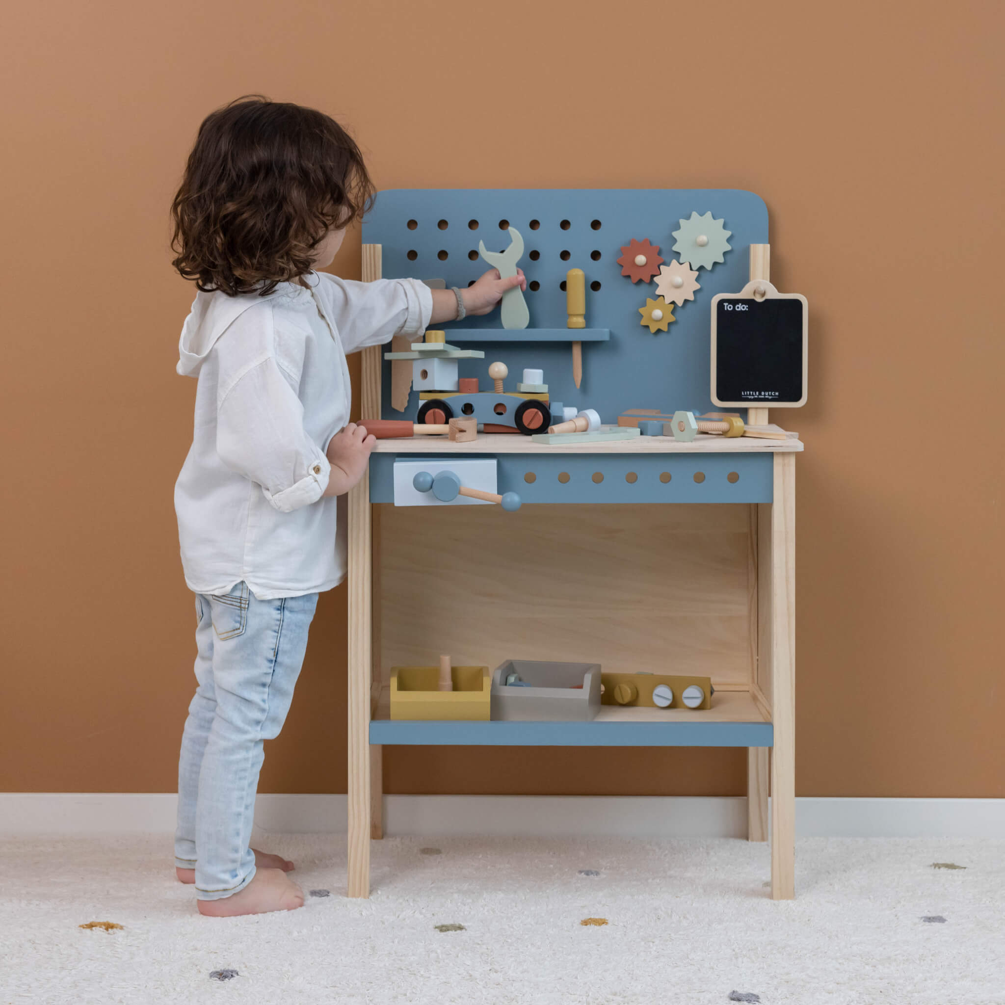 Little Dutch Wooden Children's Workbench