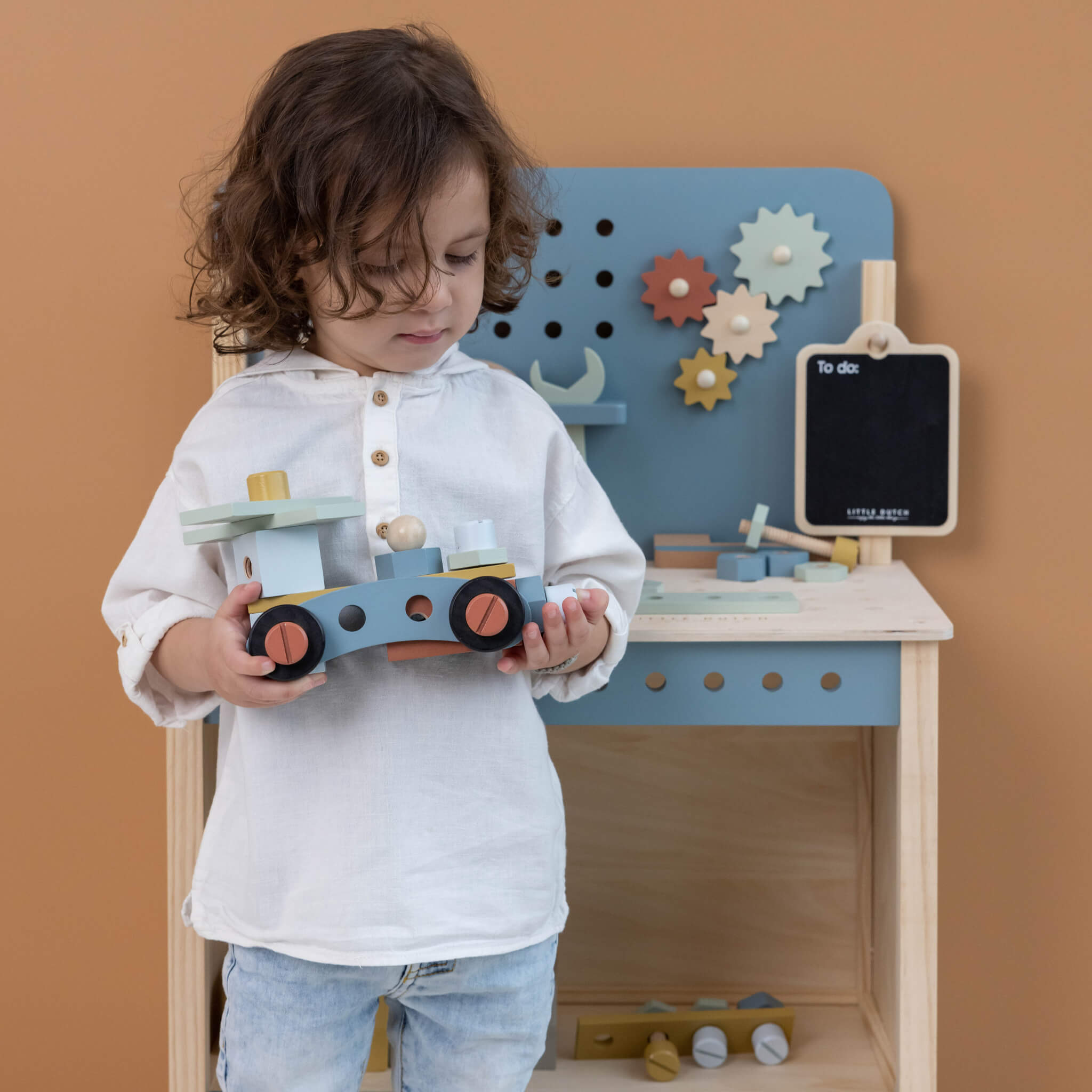 Little Dutch Wooden Children's Workbench