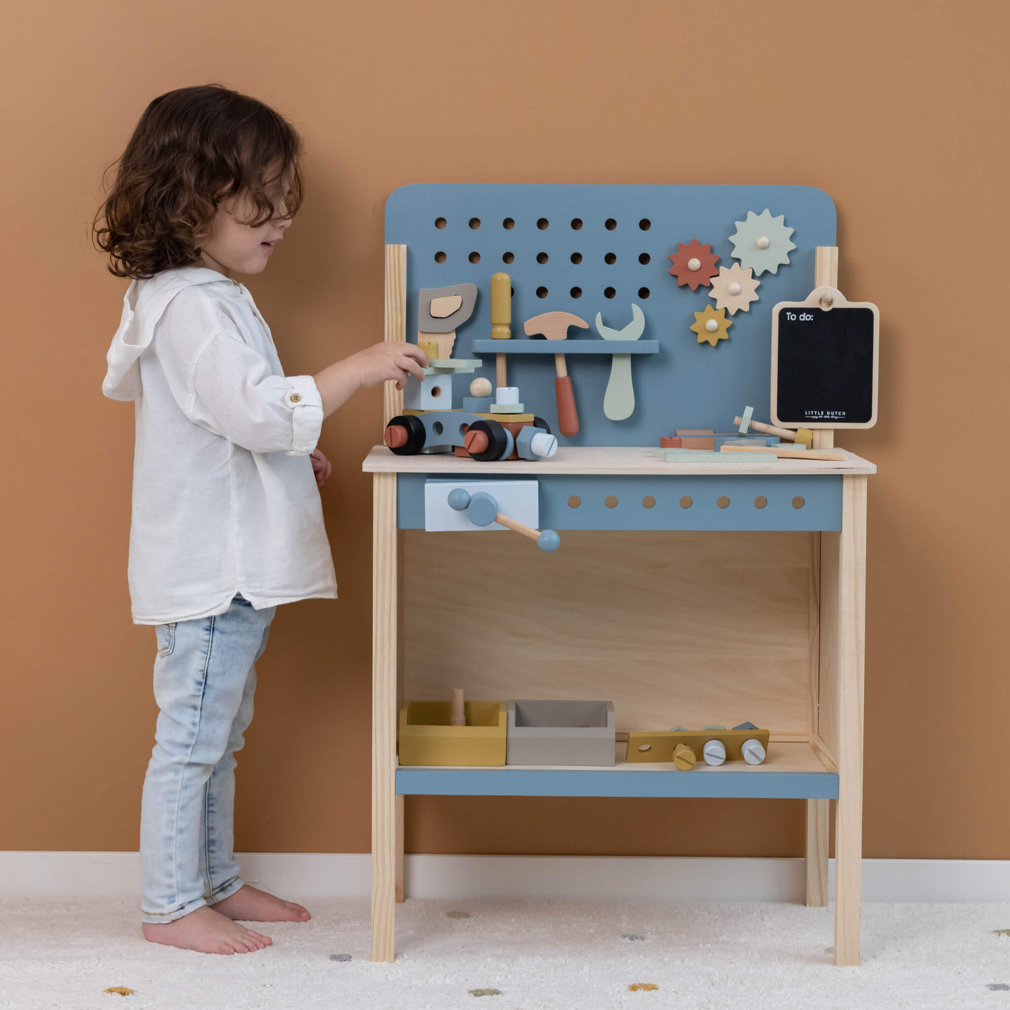 Little Dutch Wooden Children's Workbench
