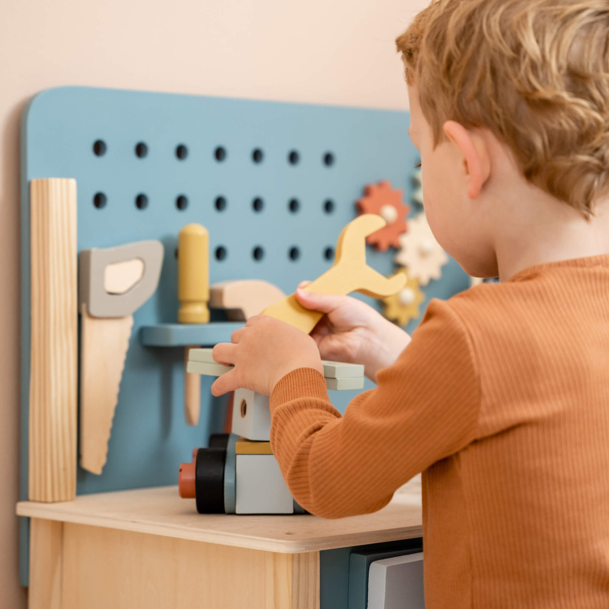 Little Dutch Wooden Children's Workbench