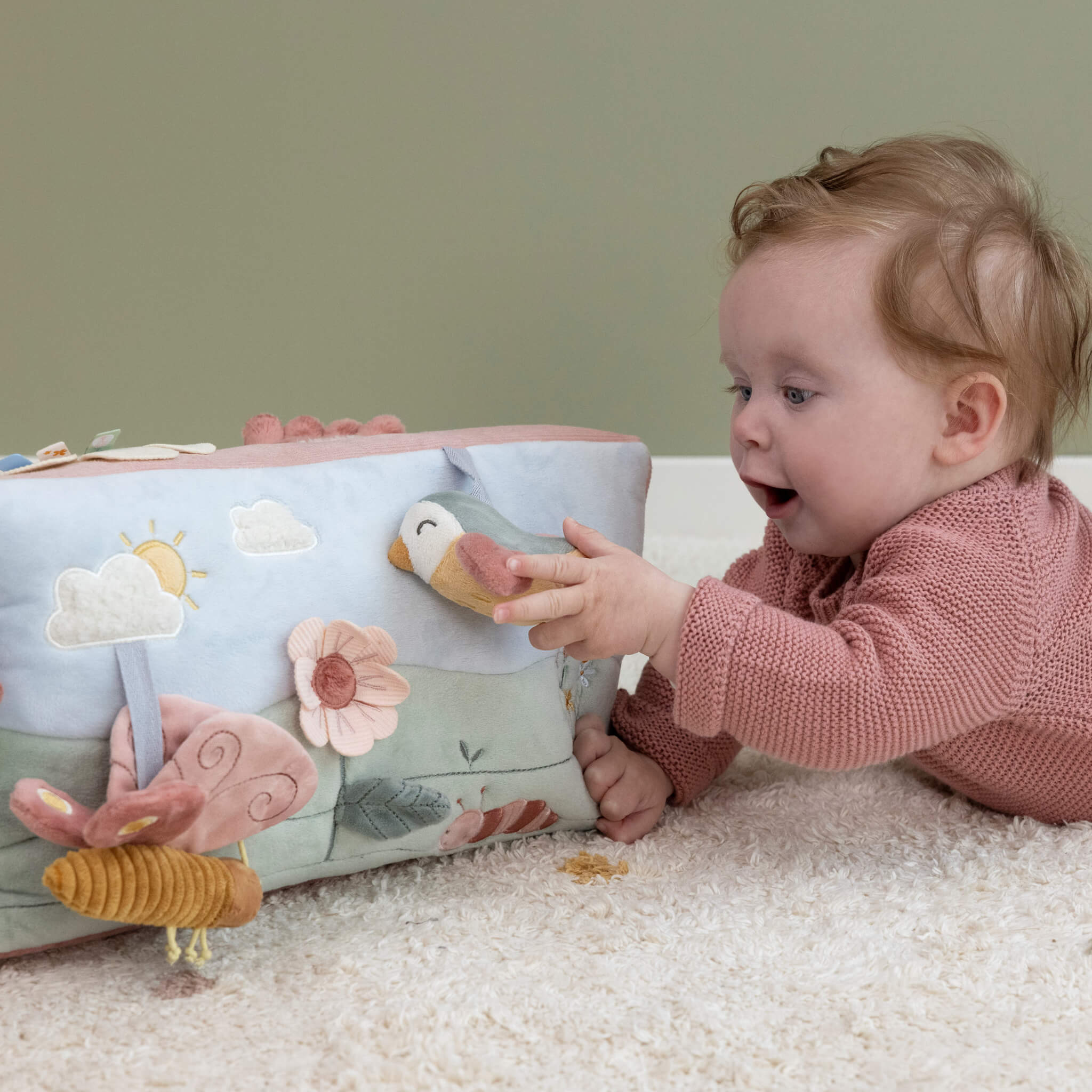 Little Dutch Bay Activity Play Triangle in Flowers & Butterflies