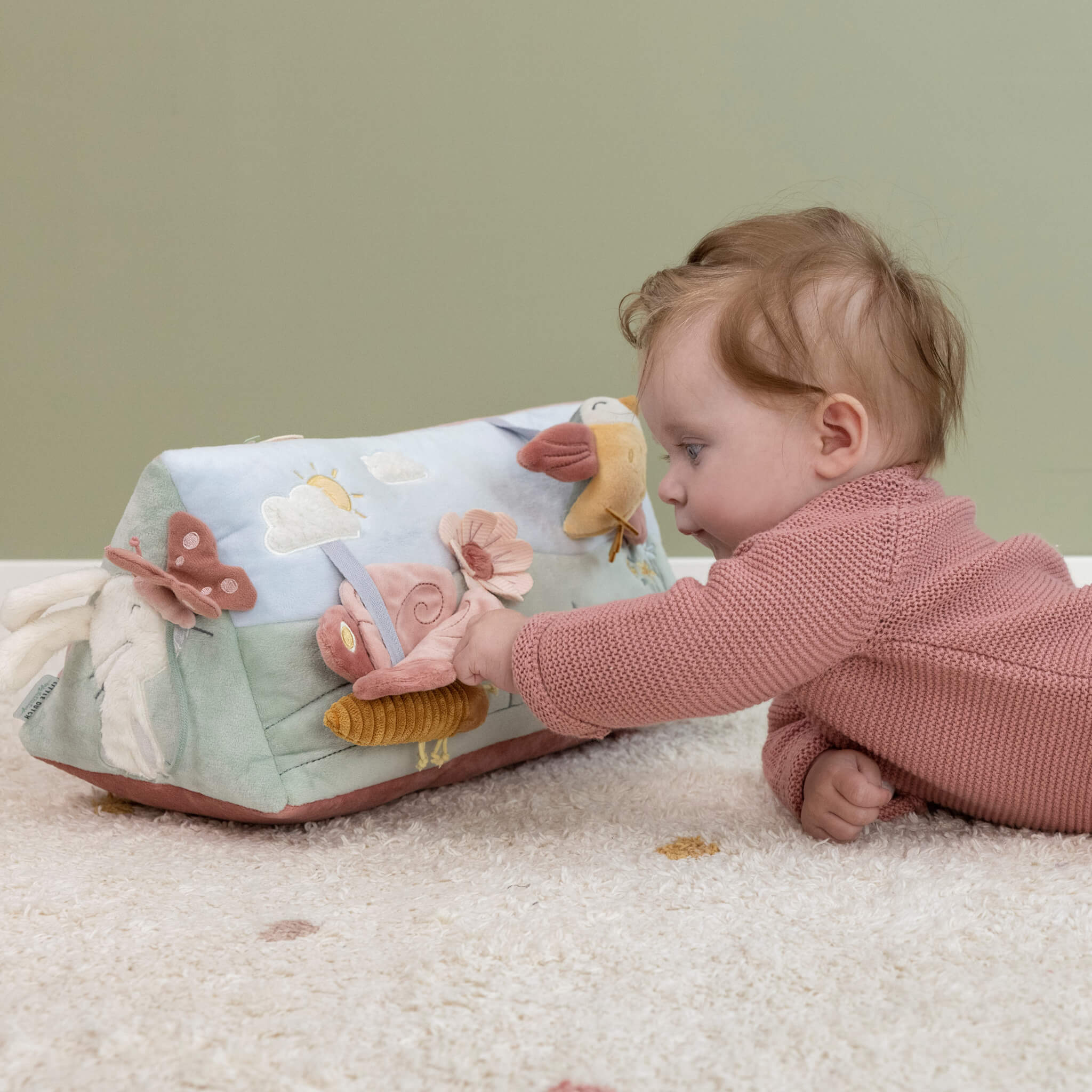 Little Dutch Bay Activity Play Triangle in Flowers & Butterflies