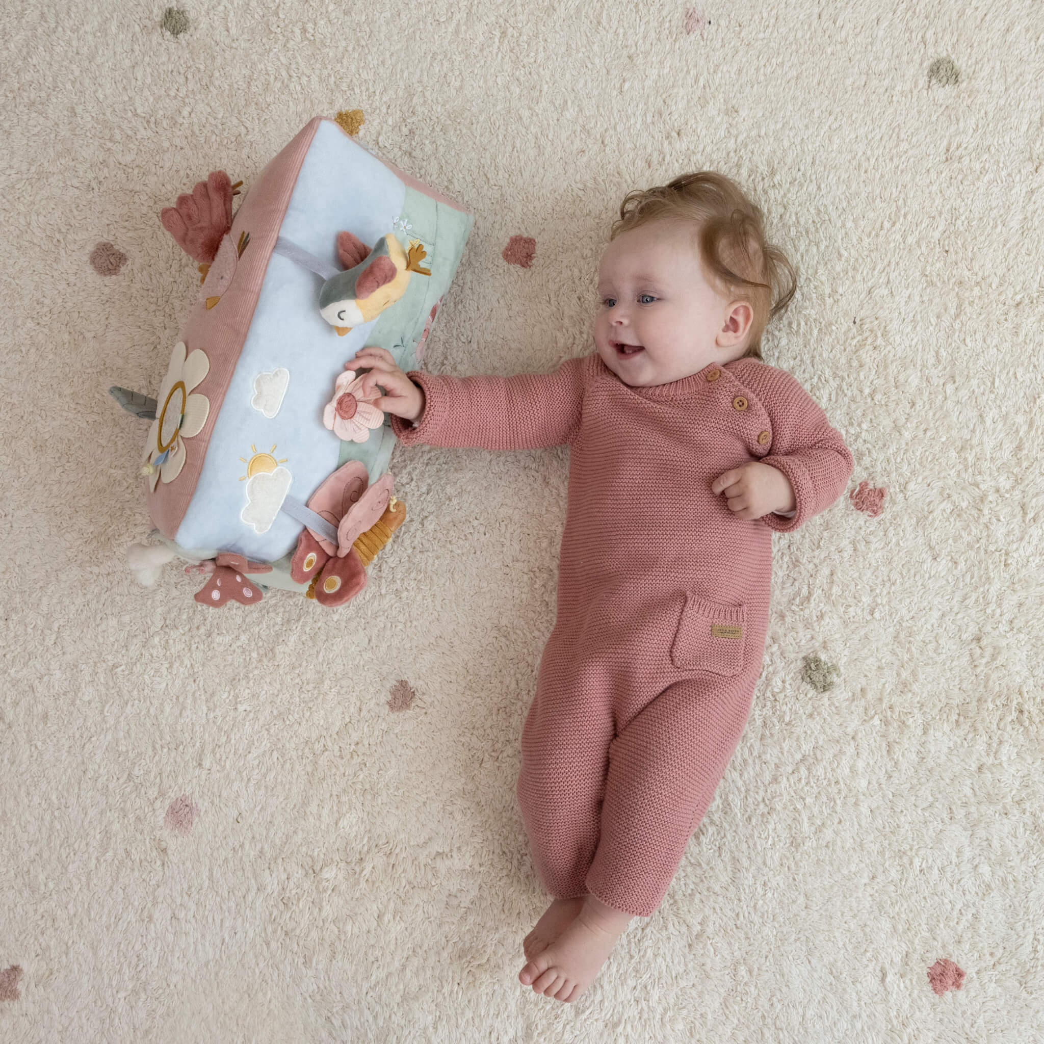 Little Dutch Bay Activity Play Triangle in Flowers & Butterflies
