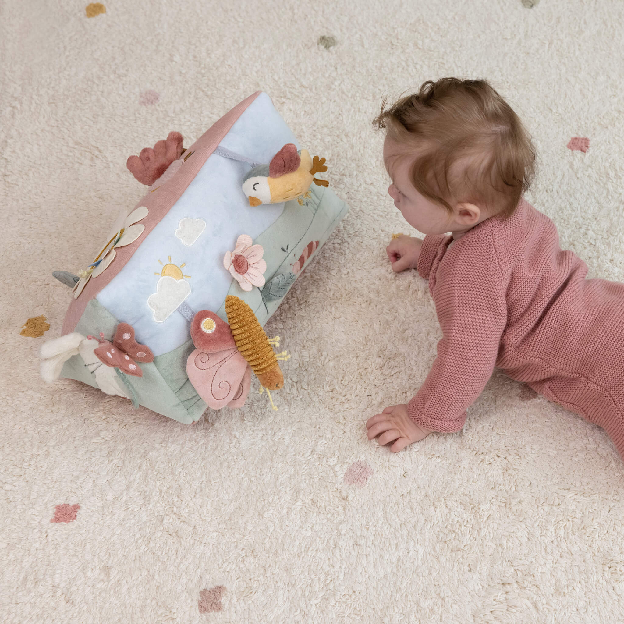 Little Dutch Bay Activity Play Triangle in Flowers & Butterflies