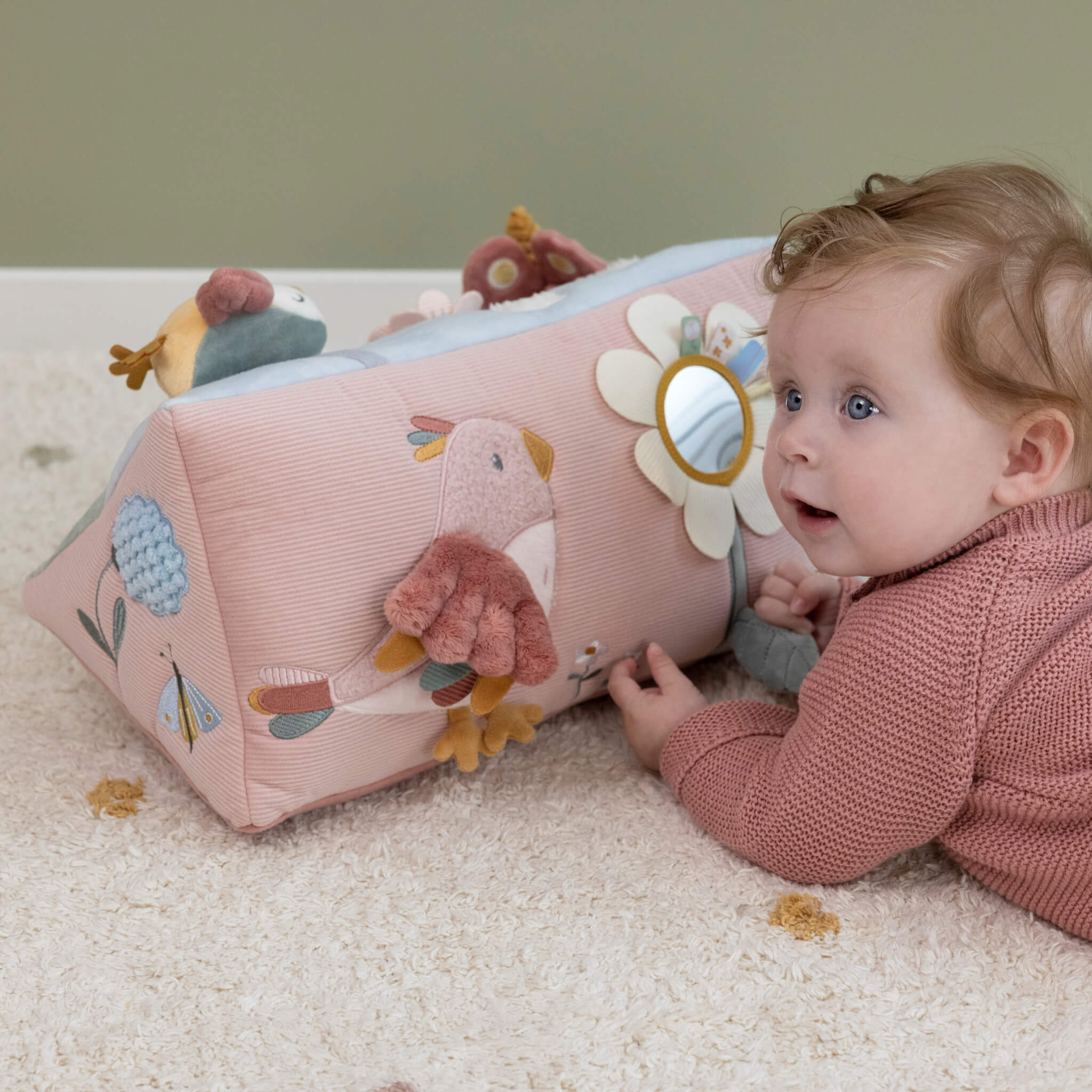 Little Dutch Bay Activity Play Triangle in Flowers & Butterflies