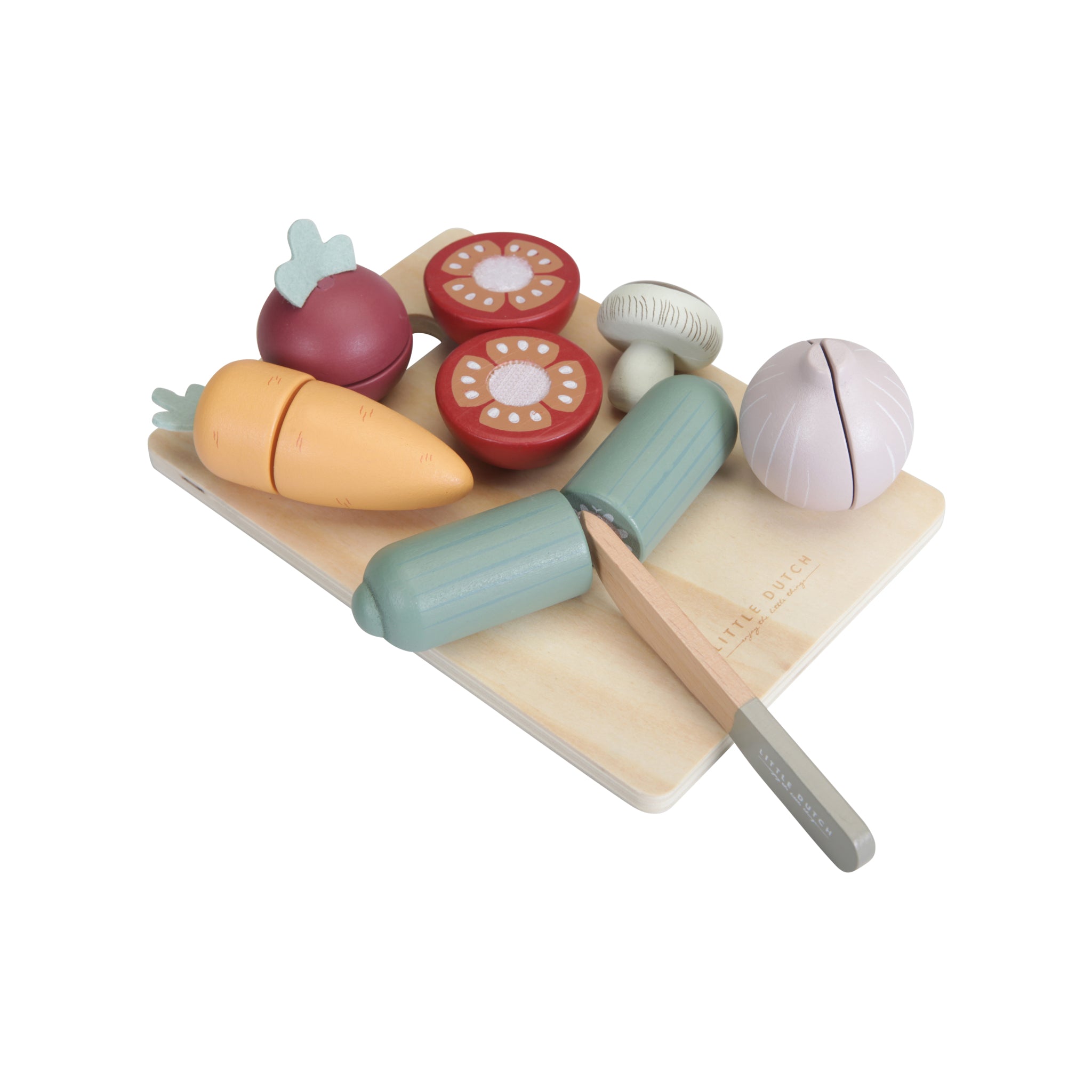 Little Dutch Wooden Cutting Veg Set