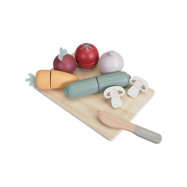 Little Dutch Wooden Cutting Veg Set