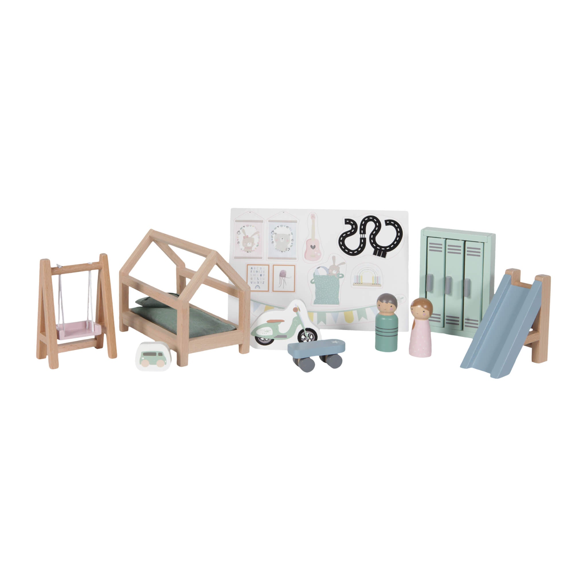Little Dutch Dolls House Children's Room Set 