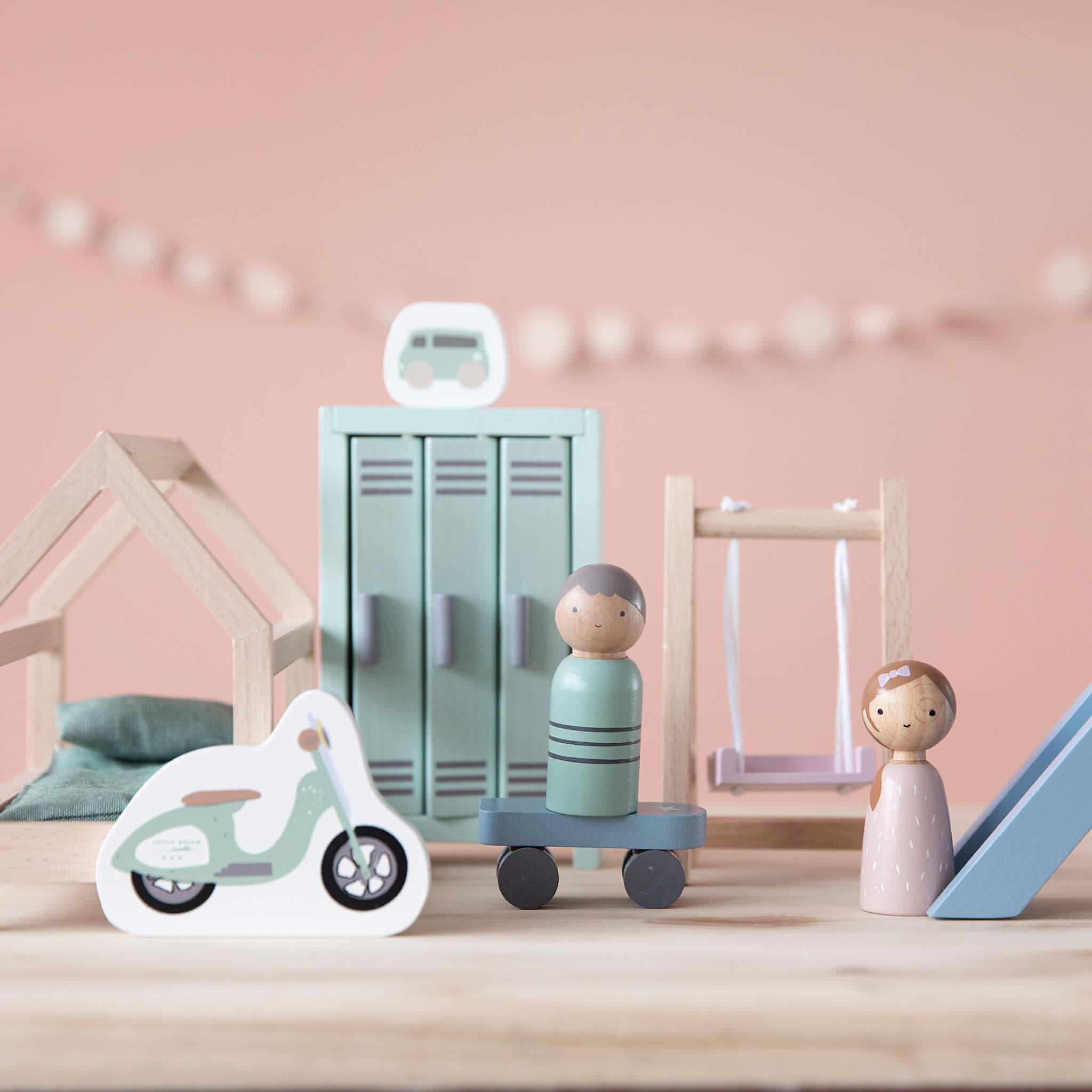 Little Dutch Dolls House Children's Room Set 