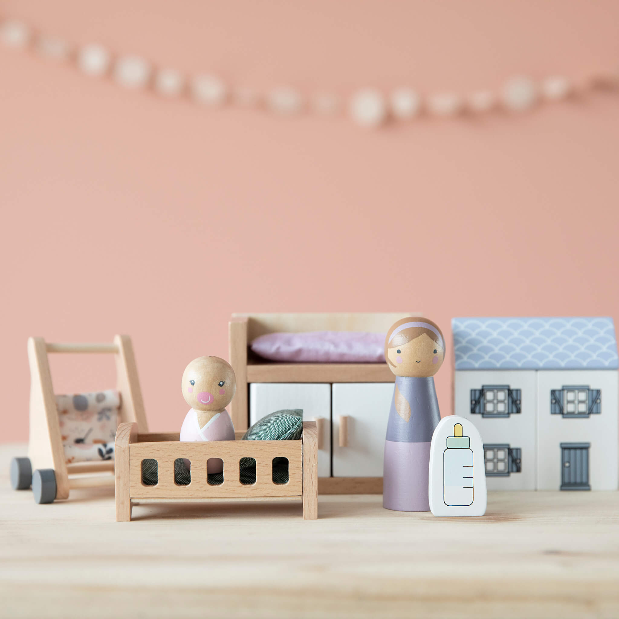 Little Dutch Dolls House Nursery Set 