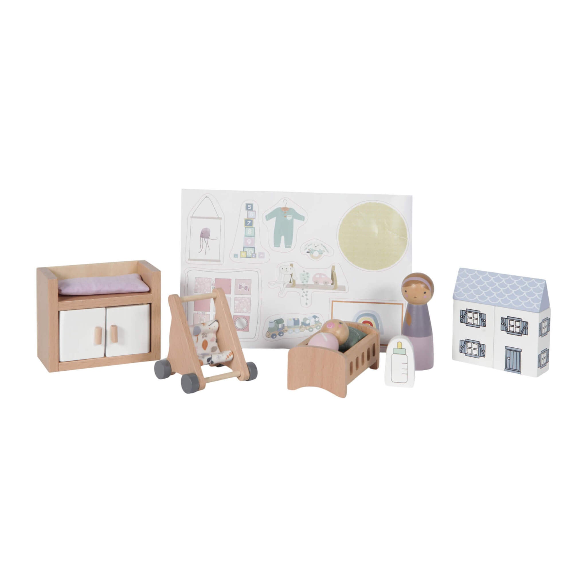 Little Dutch Dolls House Nursery Set 
