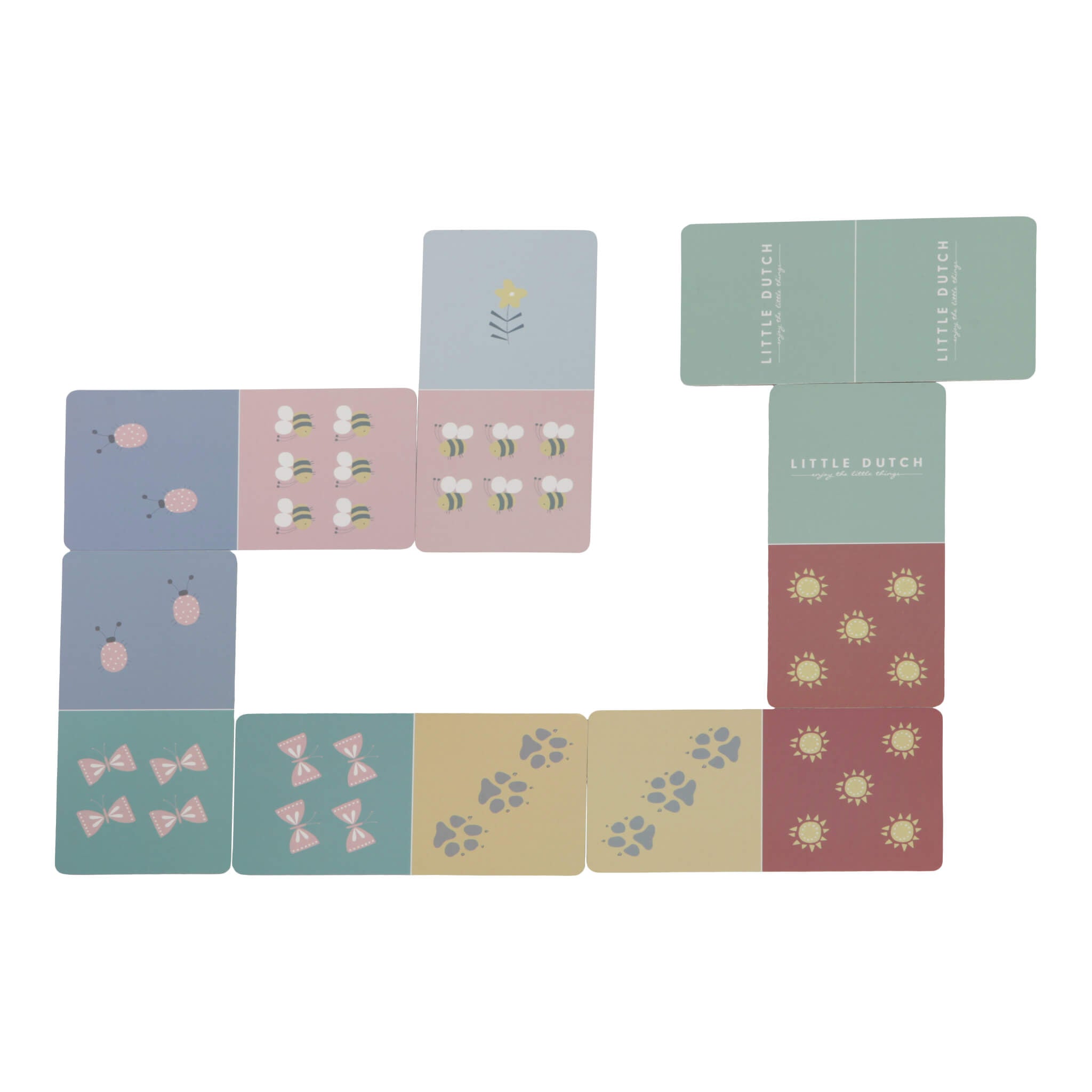 Domino Puzzle Game Zoo Cards