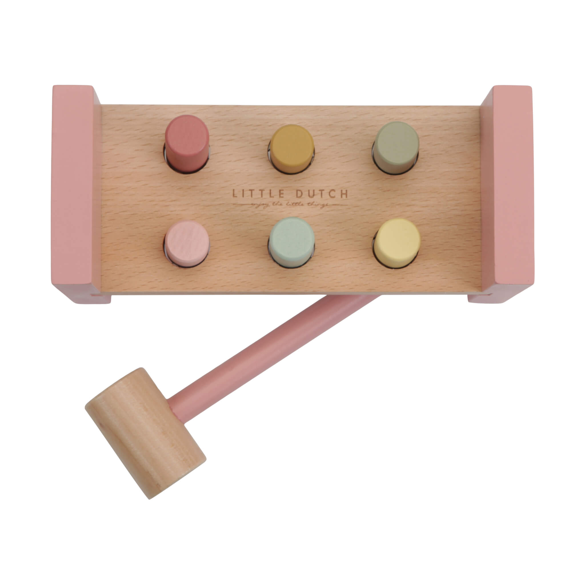 Little Dutch Hammer Bench in Pink Flowers