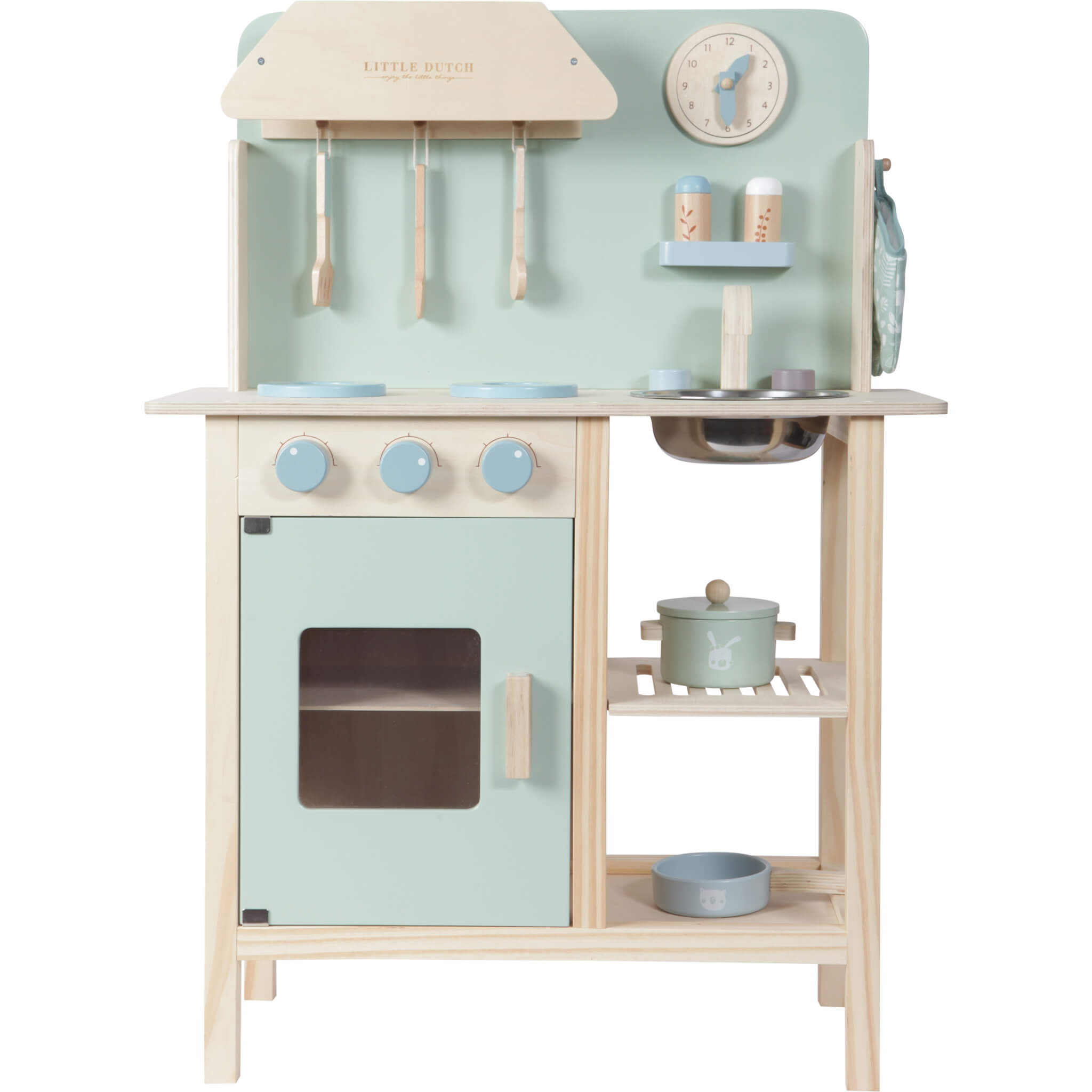 Little Dutch Mint Wooden Toy Play Kitchen