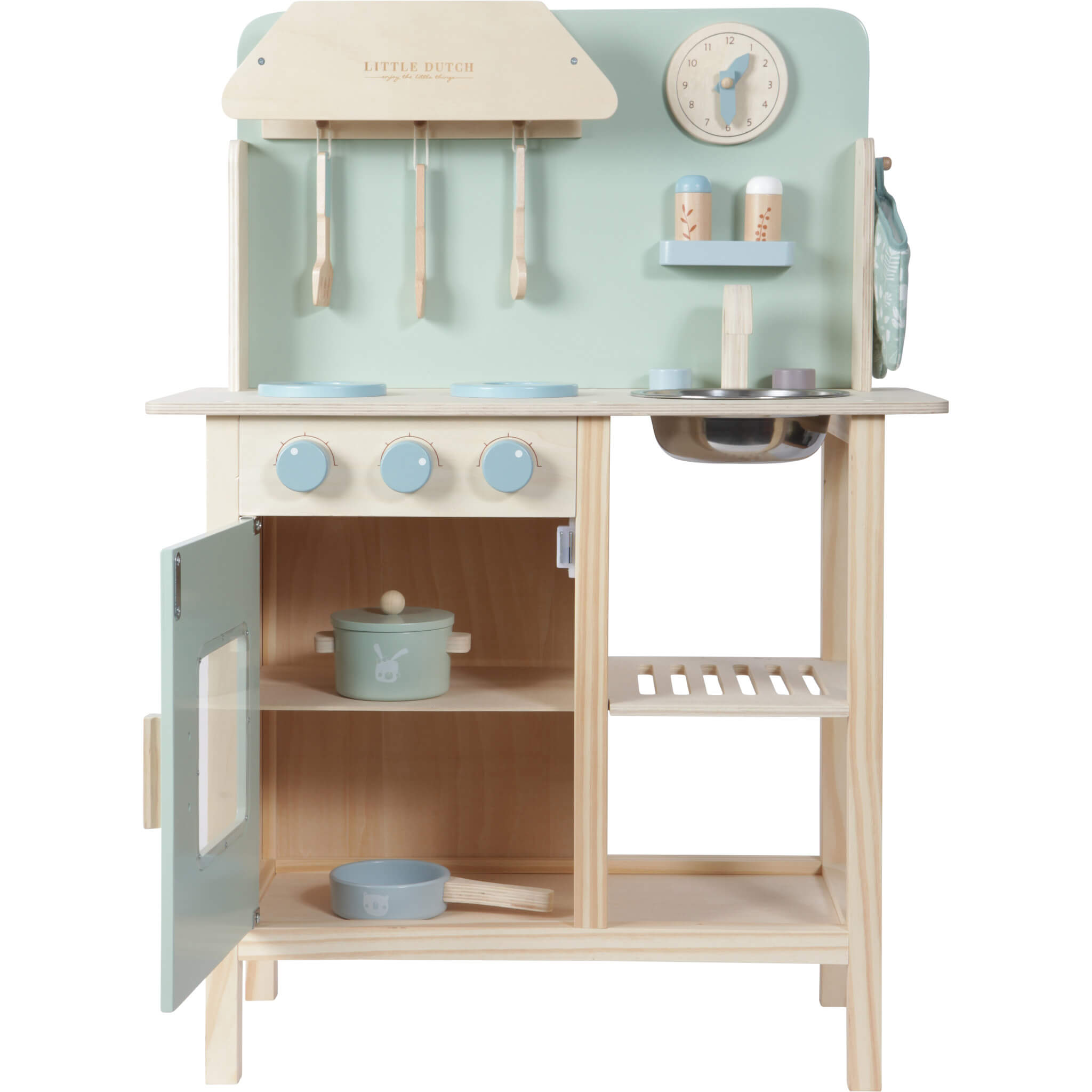 Little Dutch Mint Wooden Toy Play Kitchen