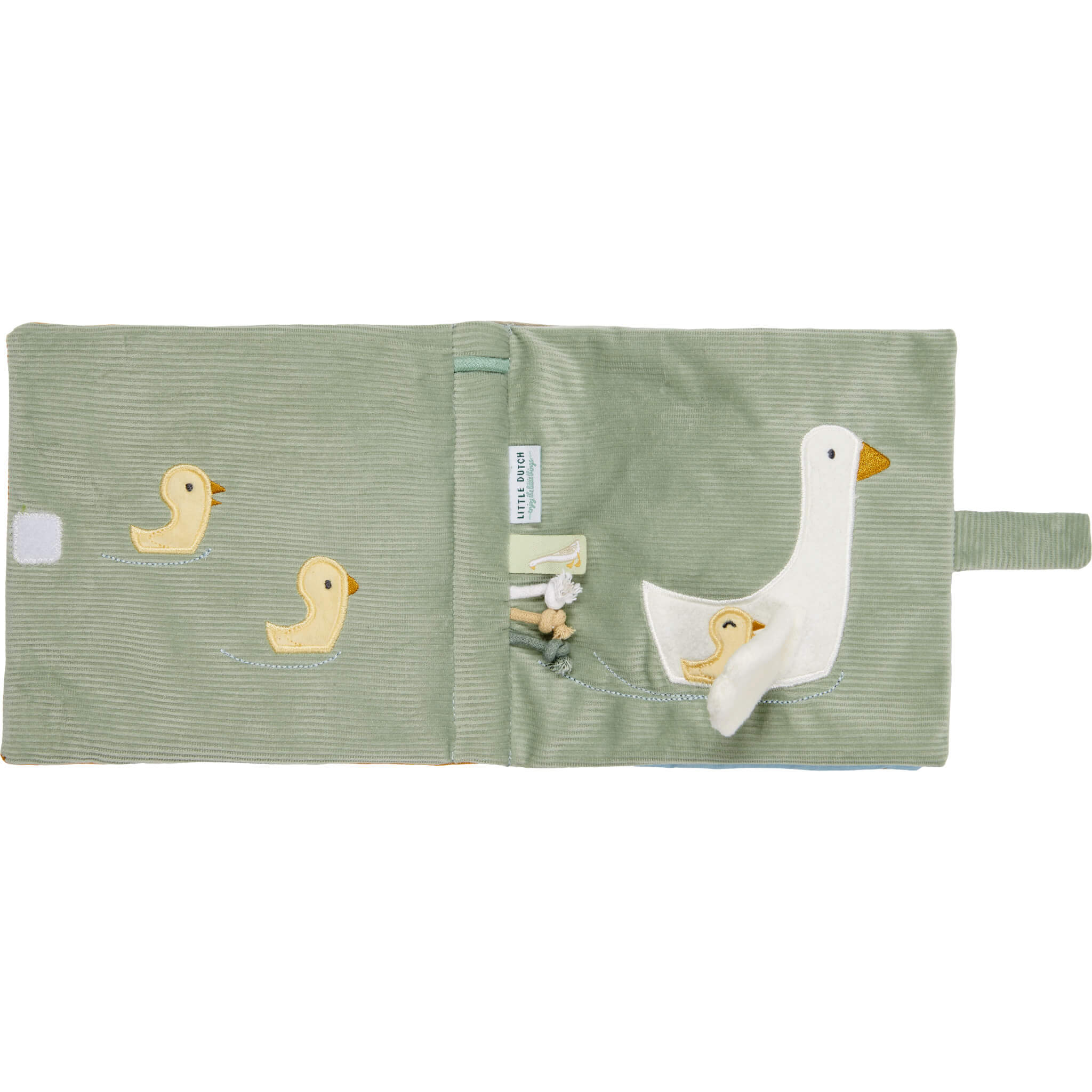 Little Dutch Soft Activity Book in Little Goose 