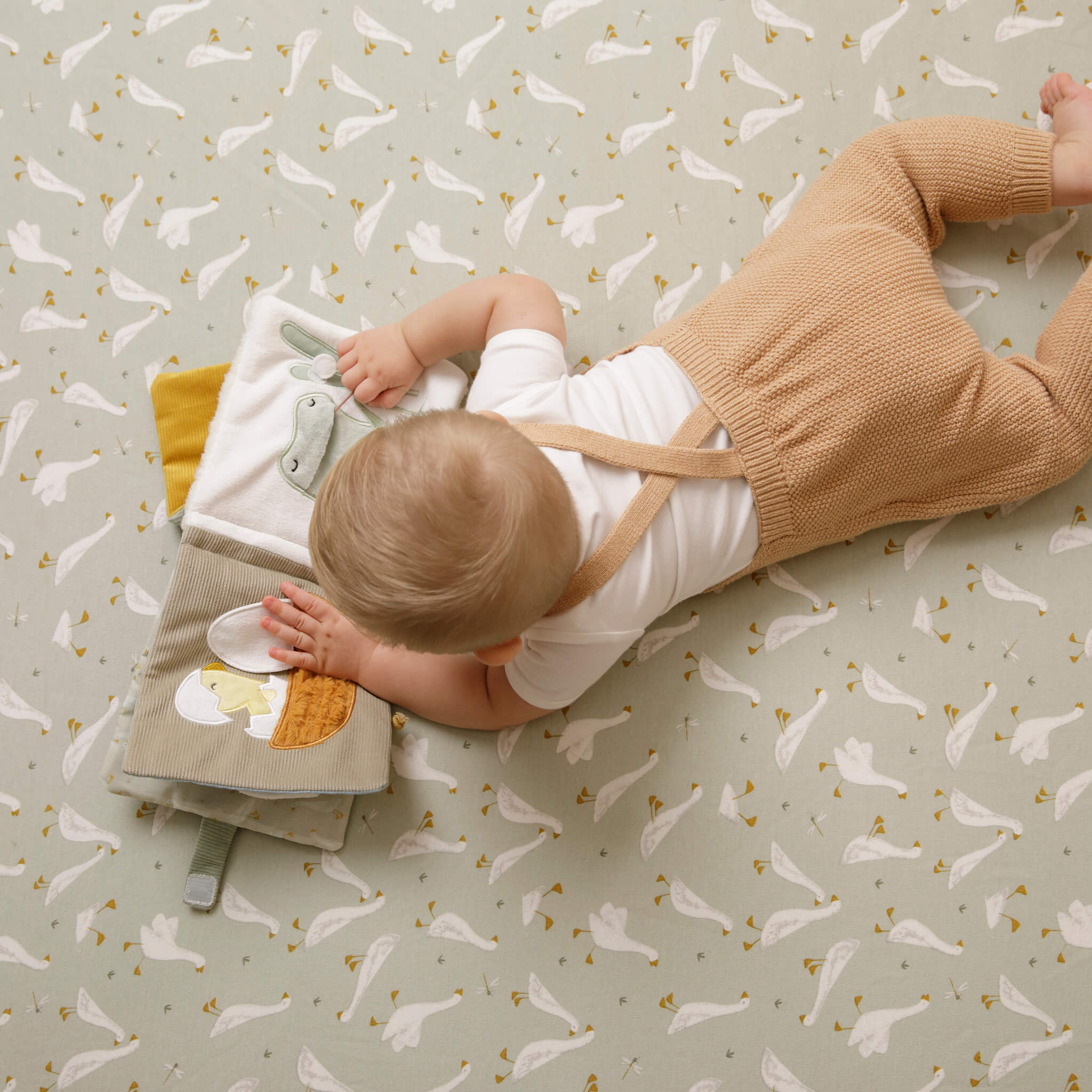 Little Dutch Soft Activity Book in Little Goose 