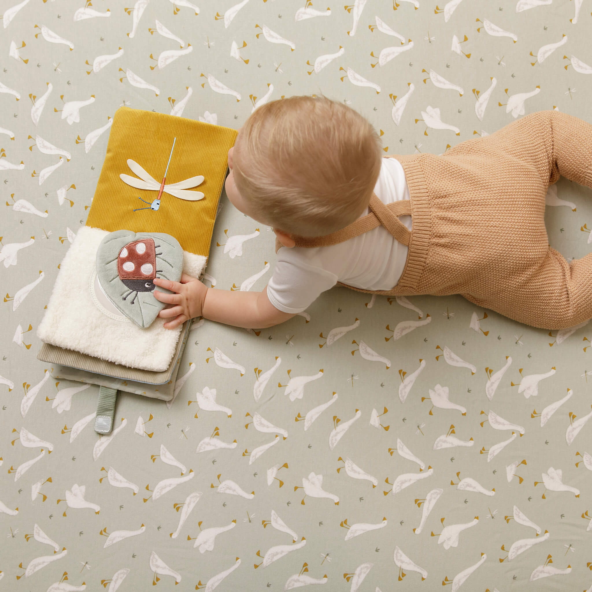Little Dutch Soft Activity Book in Little Goose 