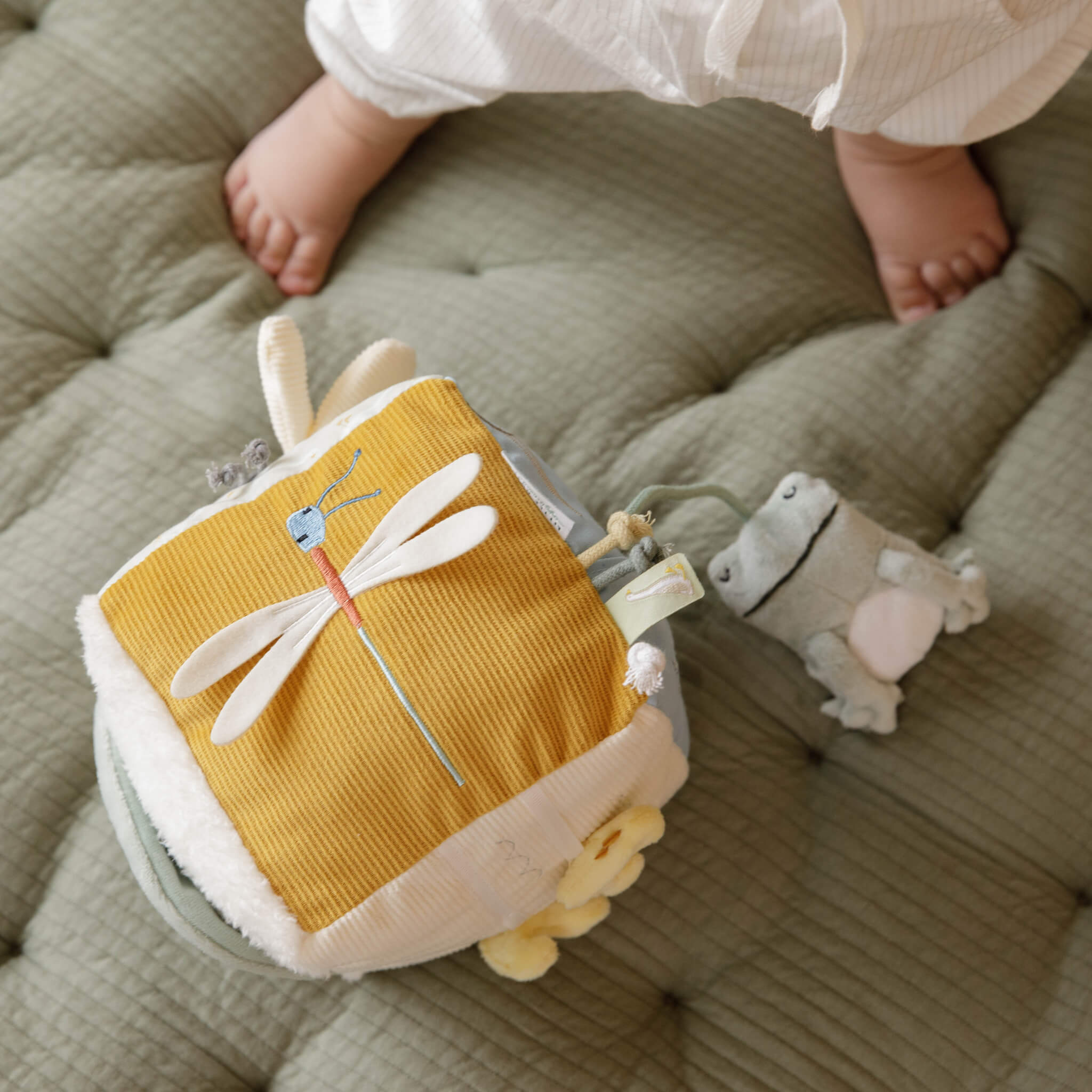 Little Dutch Soft Activity Cube in Little Goose