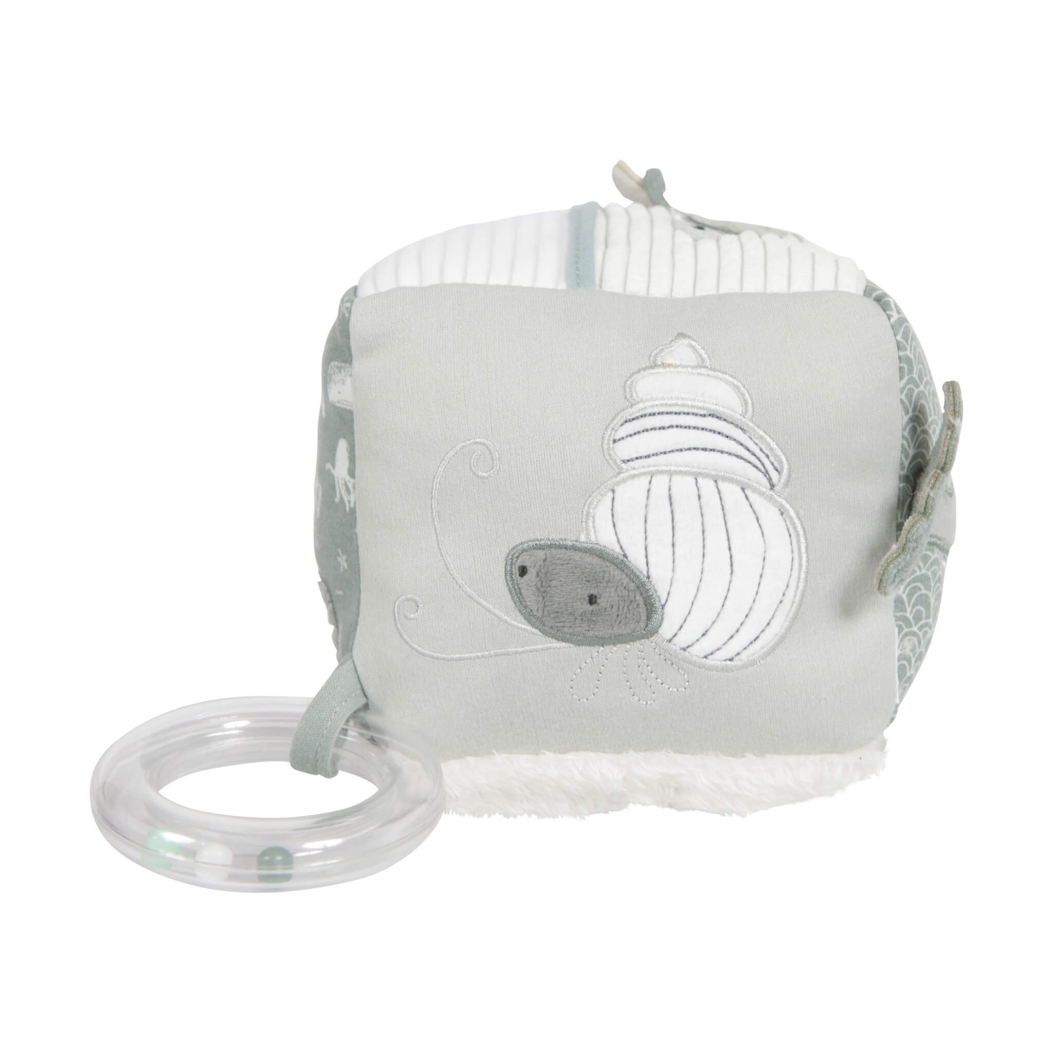 Soft Activity Cube - Mint