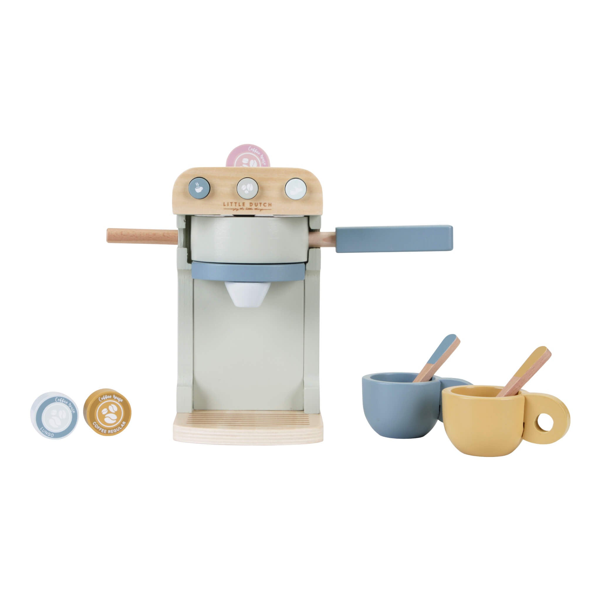 Little Dutch Wooden Toy Coffee Machine