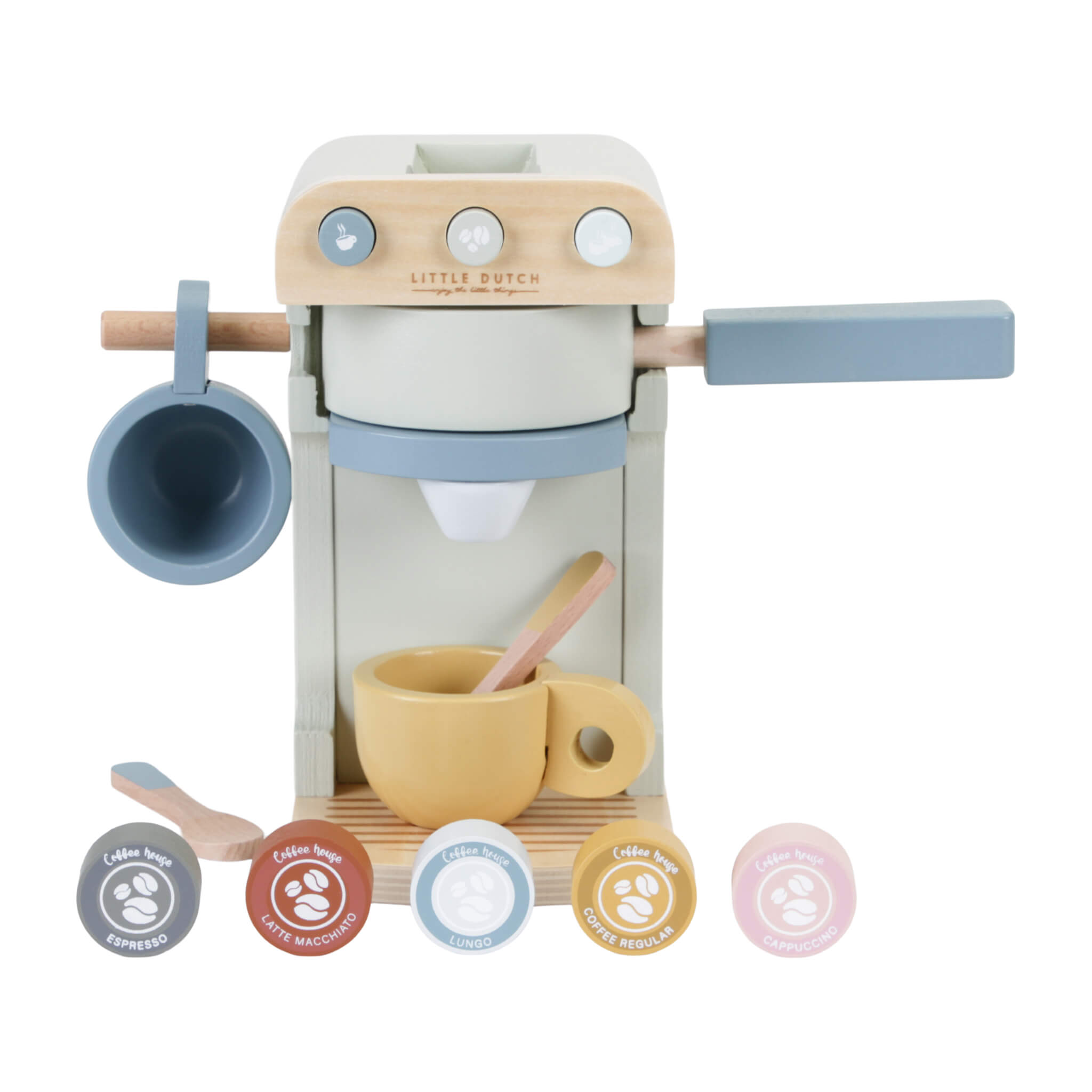 Little Dutch Wooden Toy Coffee Machine
