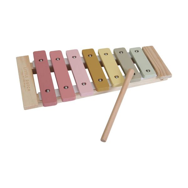 Little Dutch Wooden Xylophone Pink,