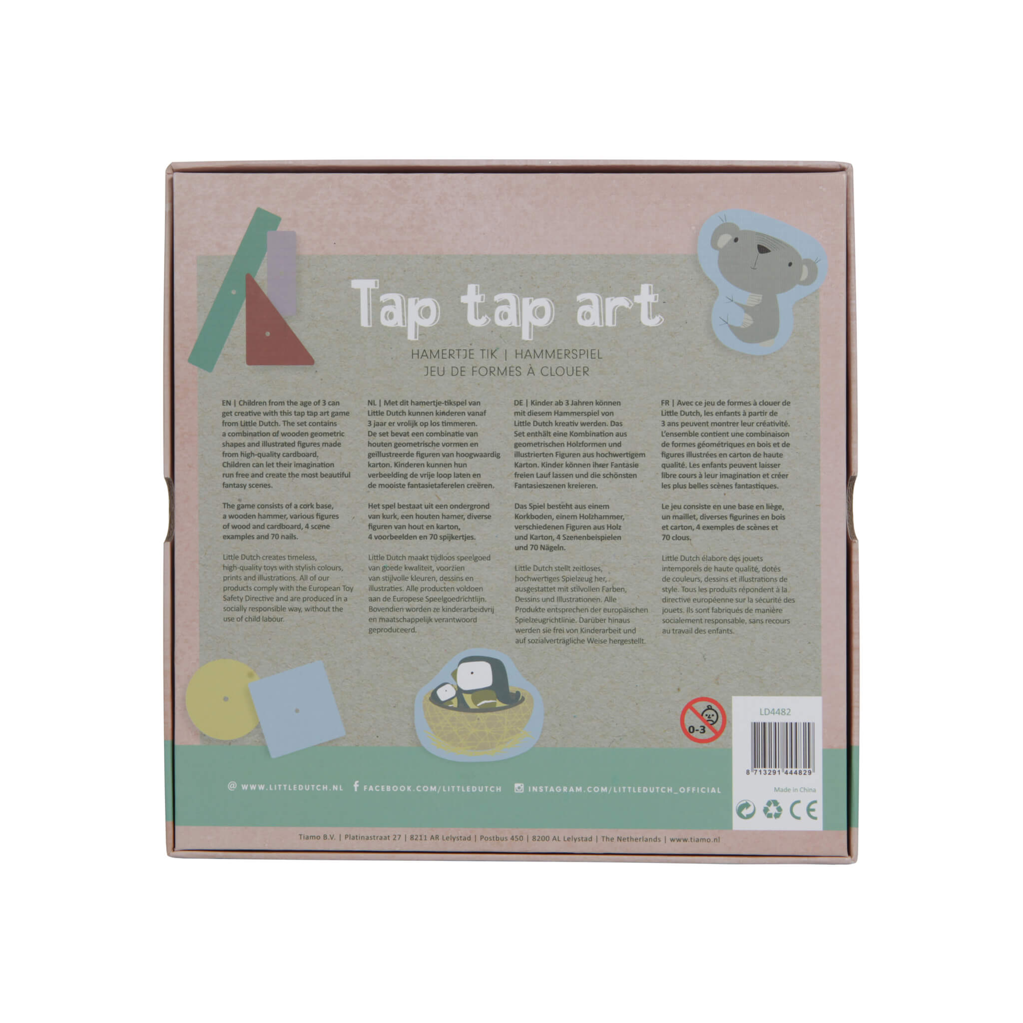 Little Dutch Tap Tap Art Craft Set