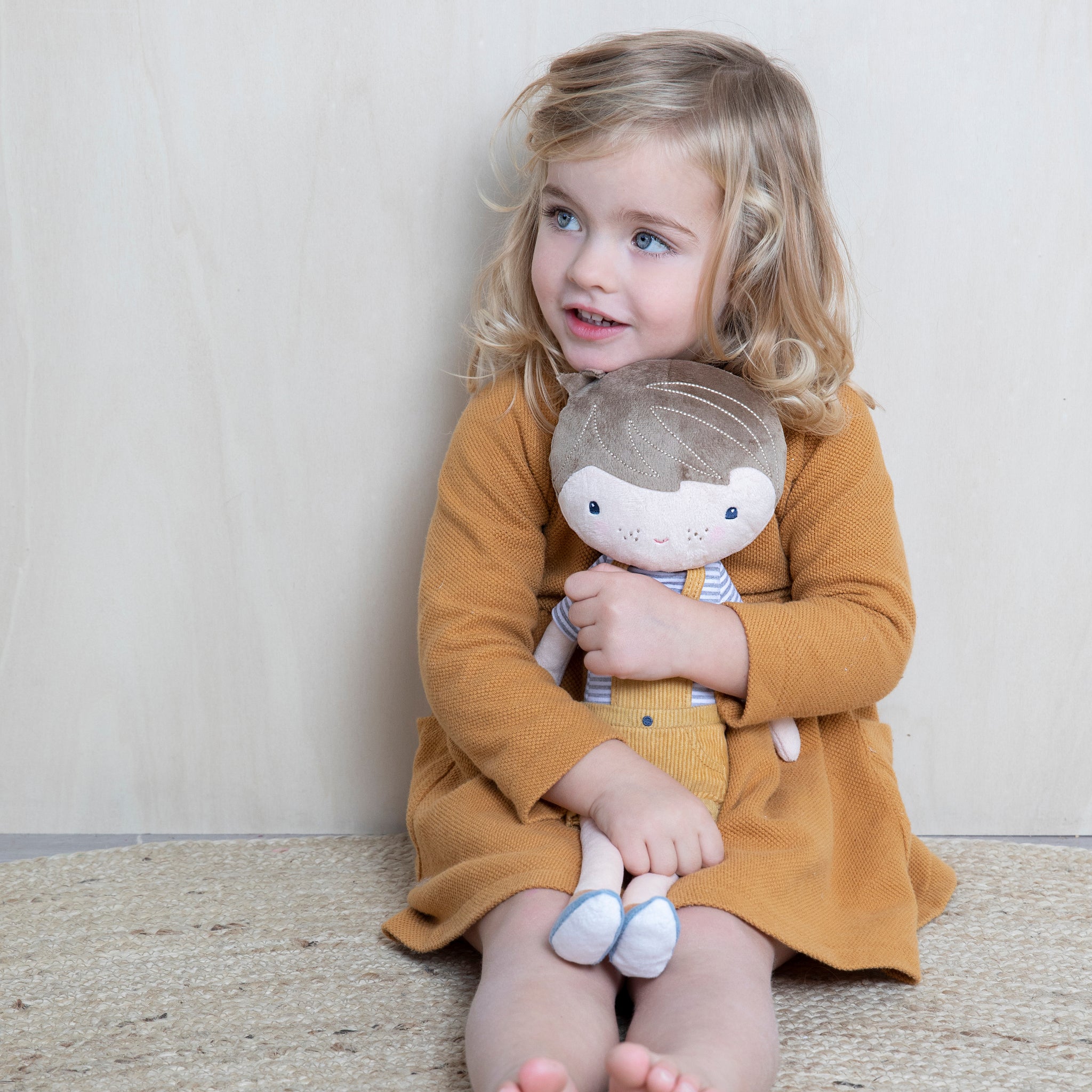 Little Dutch Cuddle Doll Jim with Girl