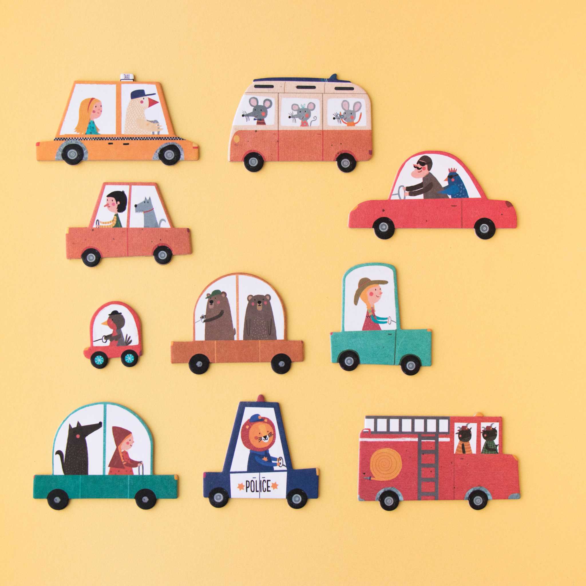 Londji Beep Beep Jigsaw Puzzle (Age 3+)