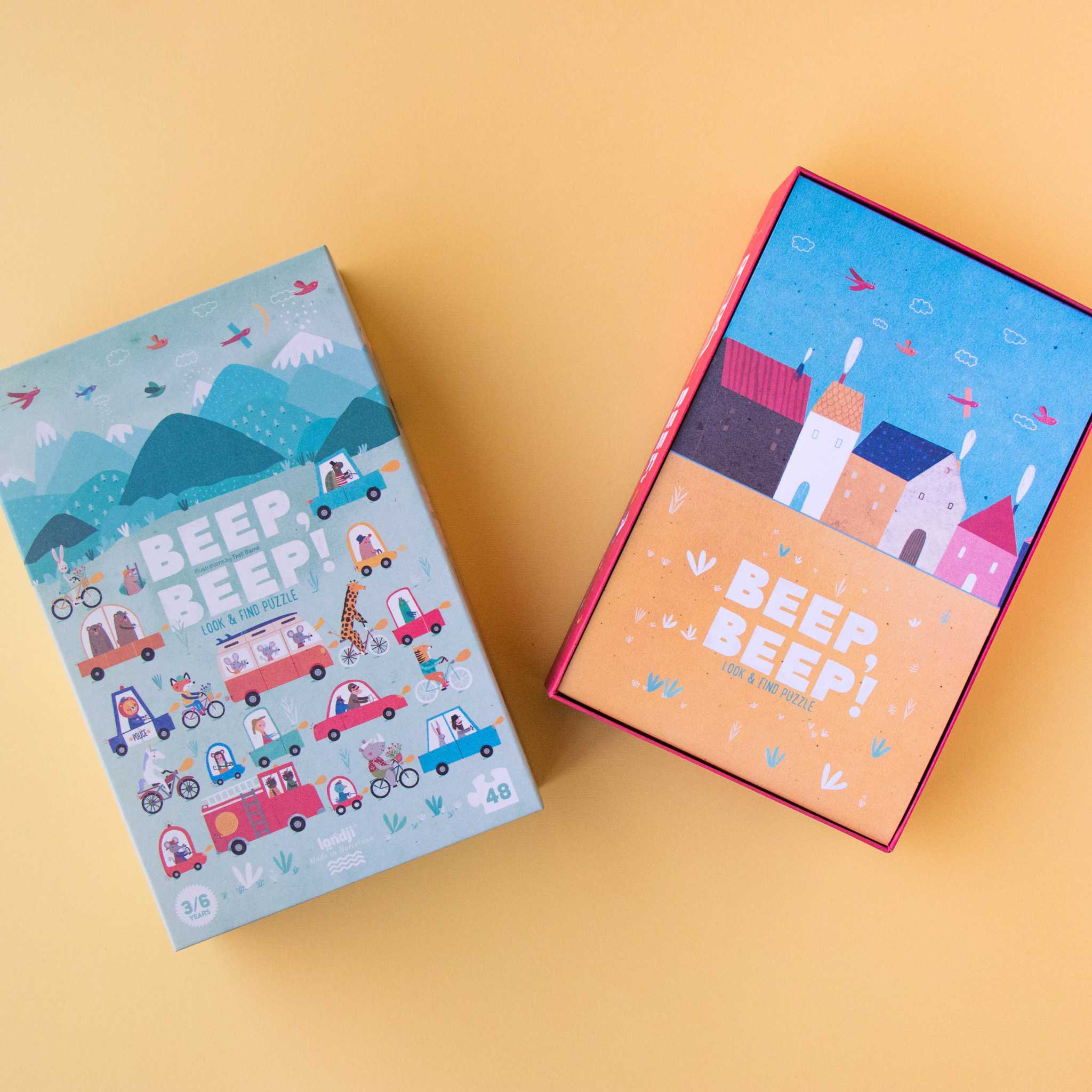 Londji Beep Beep Jigsaw Puzzle (Age 3+)